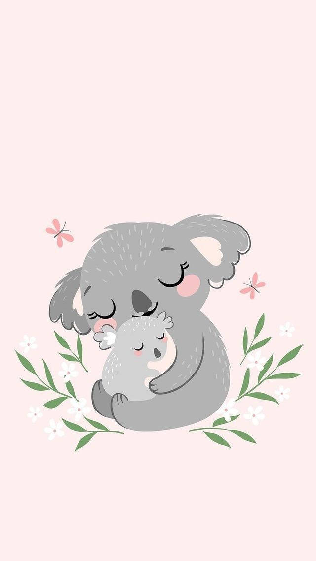 Cute Koala Bear, bear, cute, mug, koala, HD wallpaper