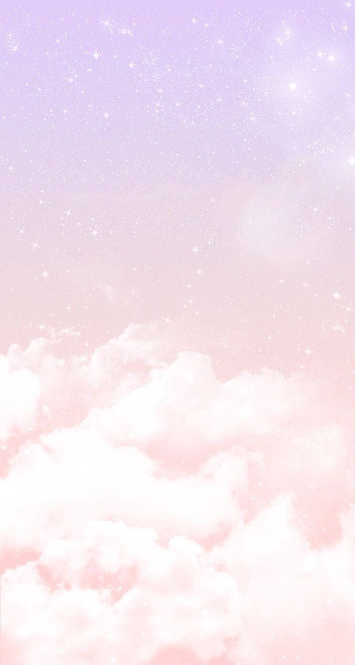 Pastel Pink Clouds Iphone Wallpaper