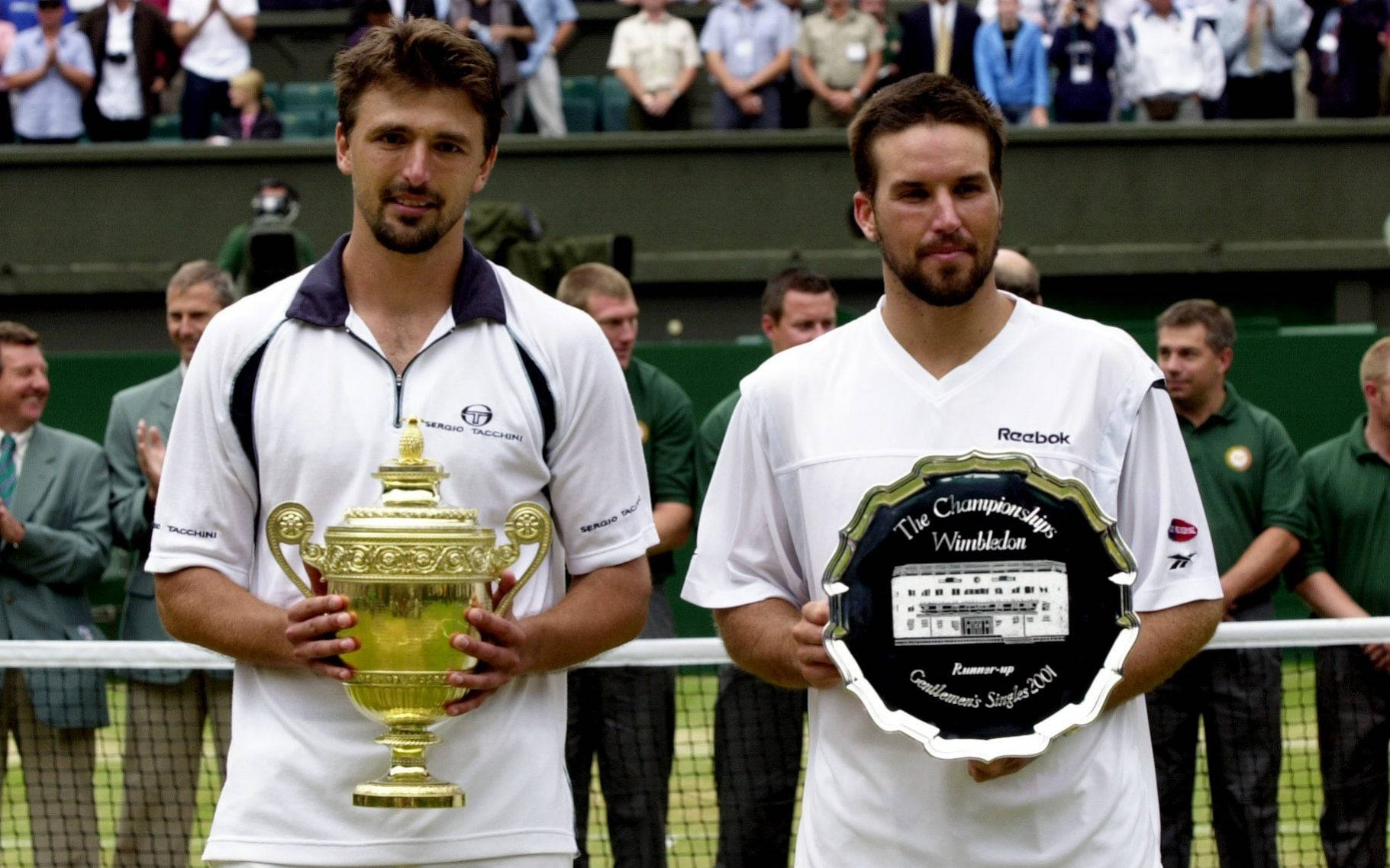 Patrick Rafter Goran Ivanišević 2001 Wimbledon Wallpaper