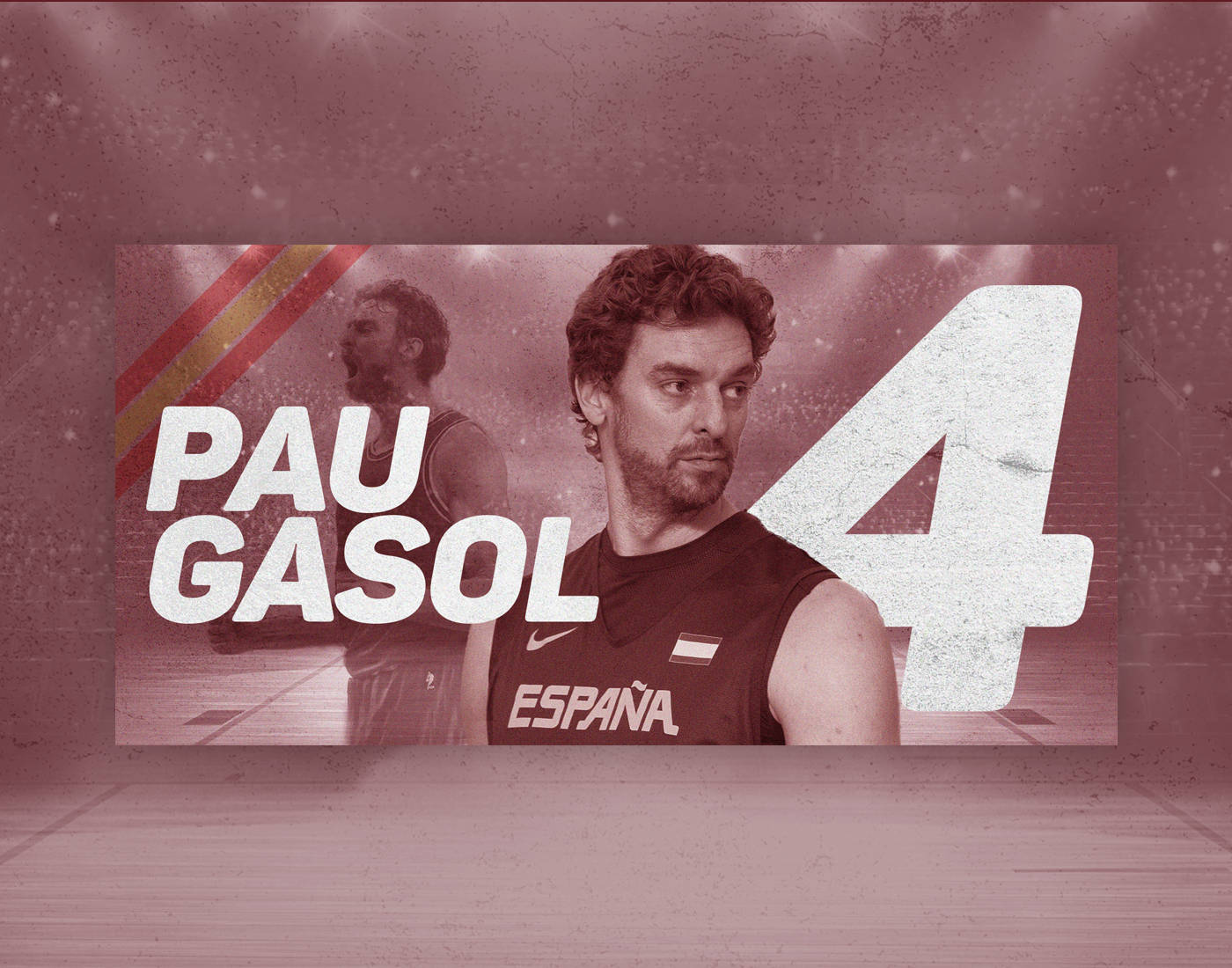 Pau Gasol Spain Basketball Player Wallpaper