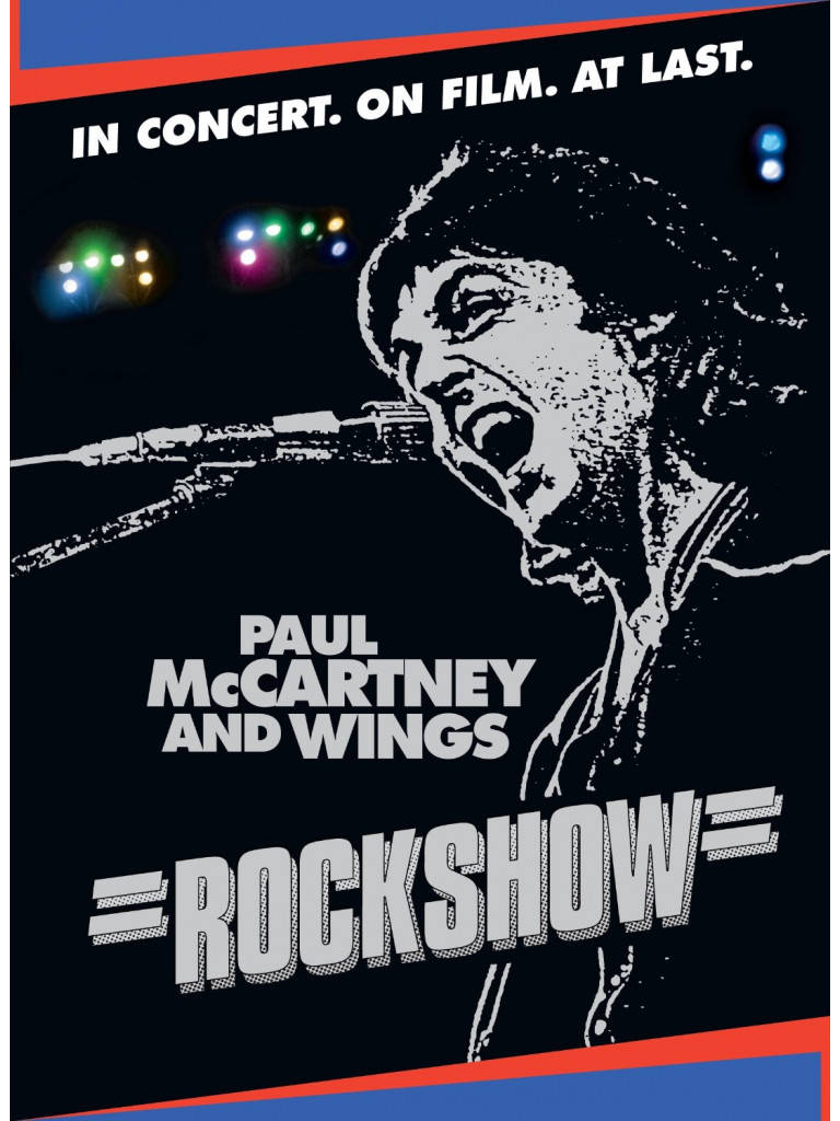 Paul Mccartney And Wings Rockshow Poster Wallpaper