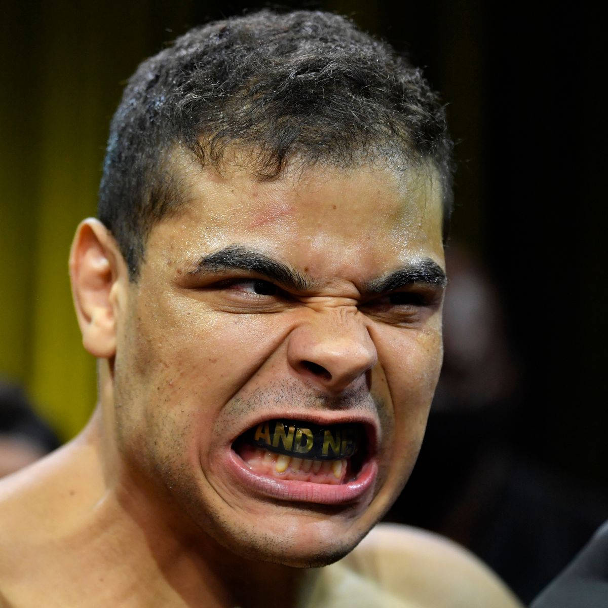 Paulo Costa Making A War Face Wallpaper