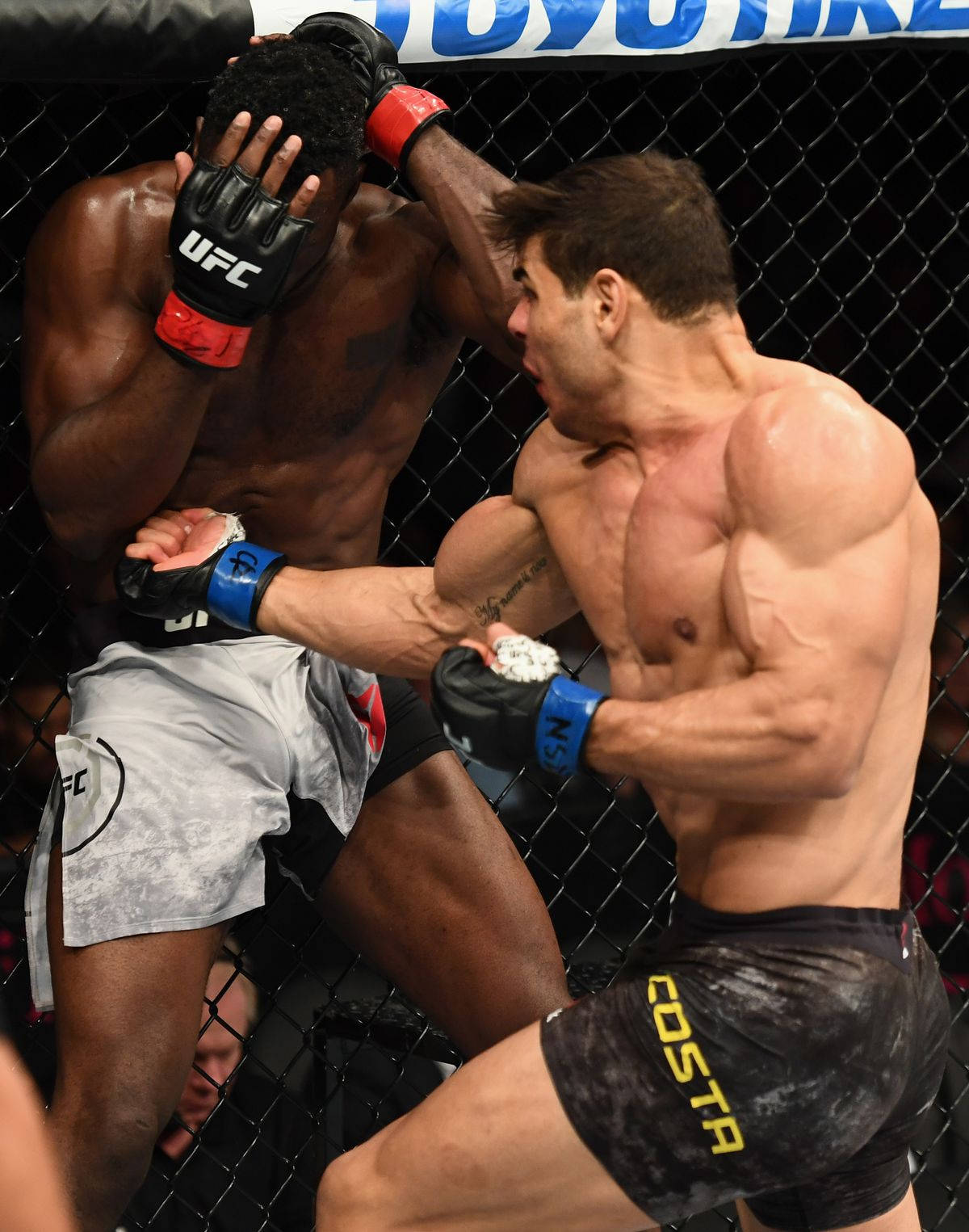 Paulo Costa Punch Blow Wallpaper