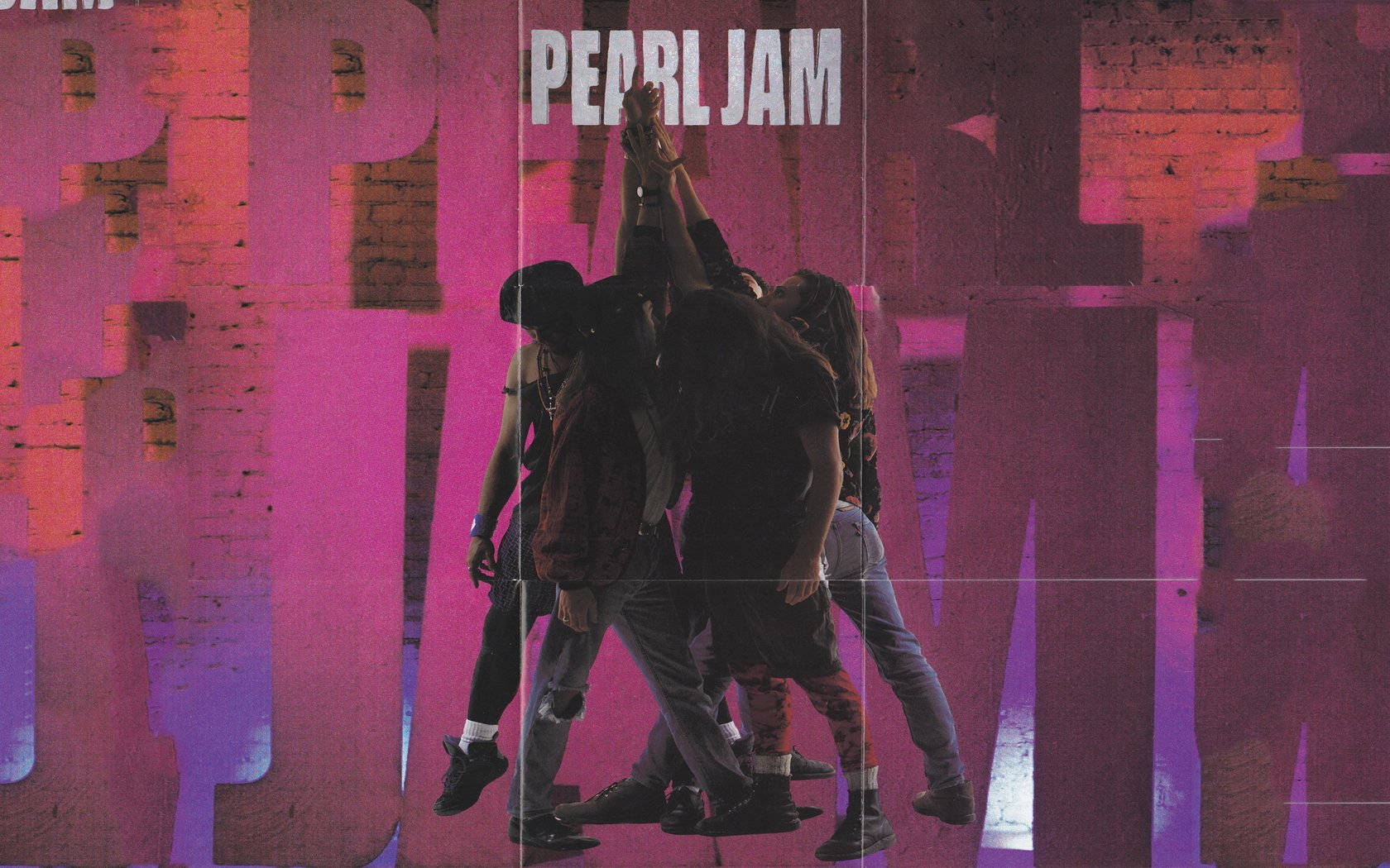Pearl Jam Rock Band - The Iconic Album Ten Wallpaper
