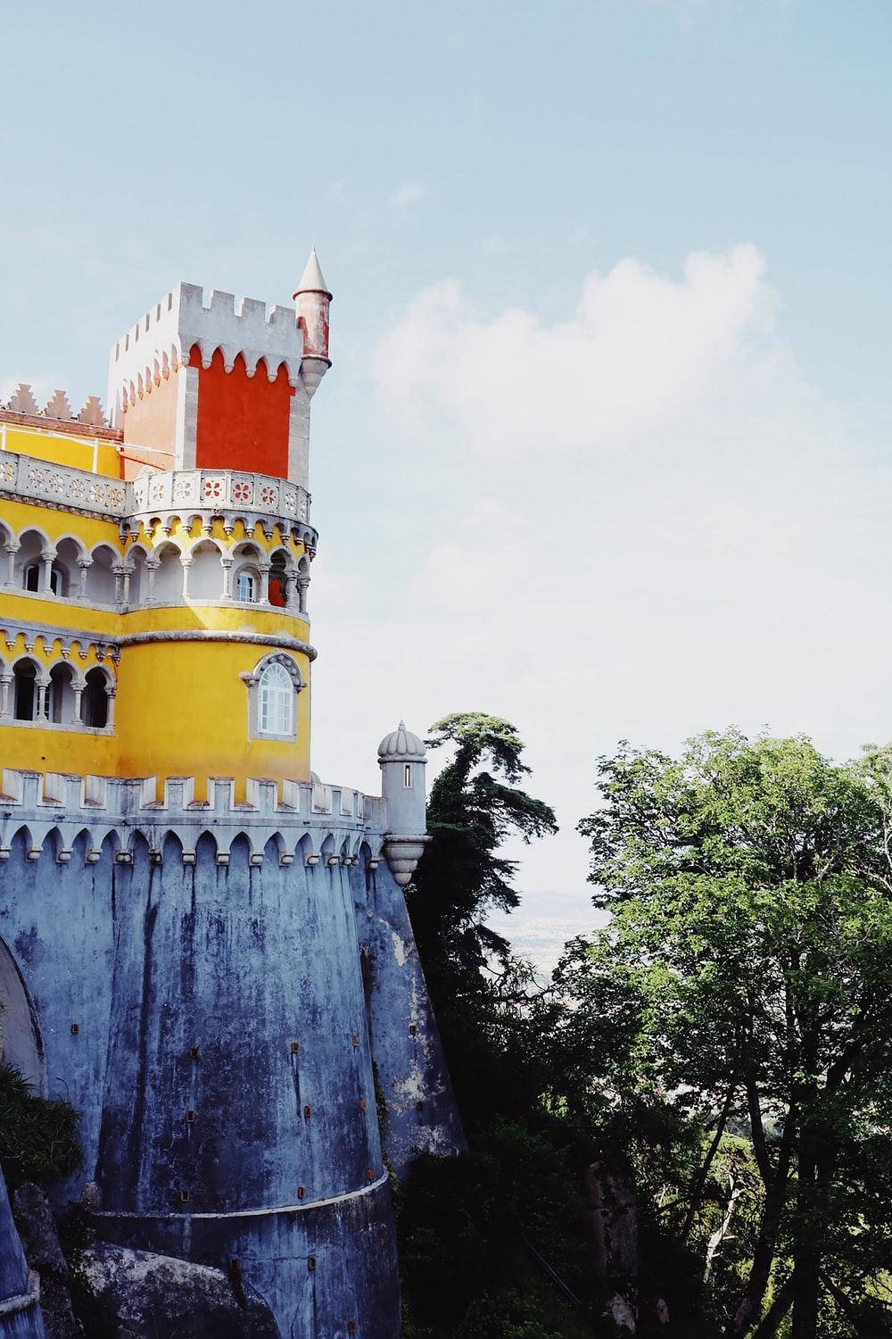 Pena Palace Sintra Portrait Wallpaper