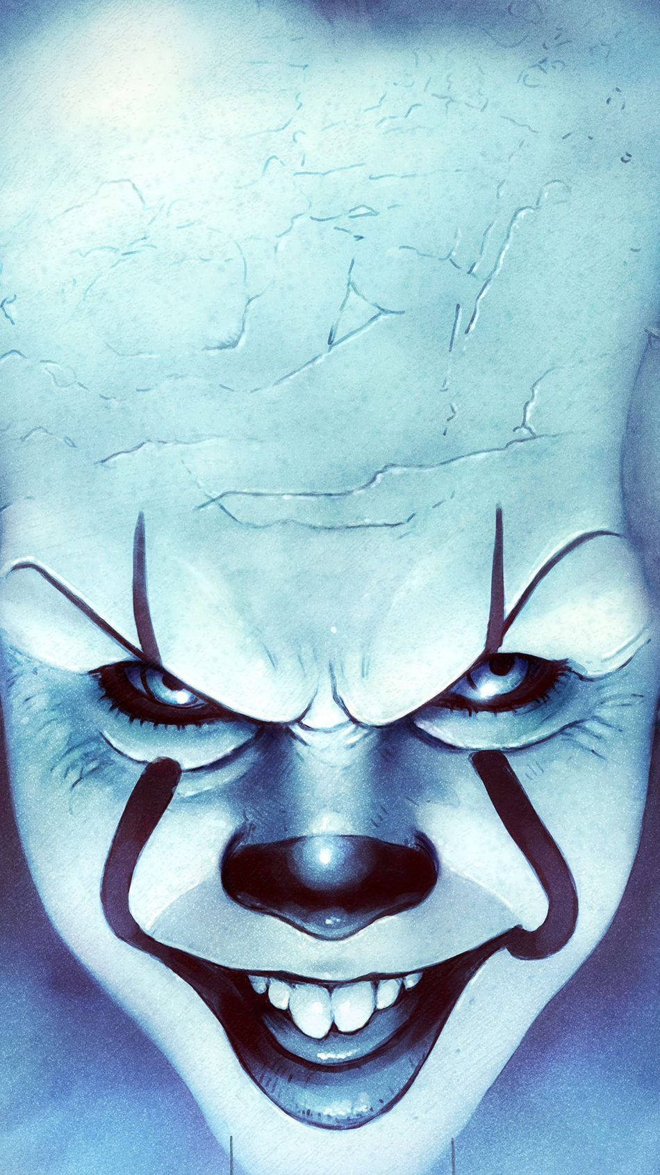 Pennywise Bright Face Wallpaper