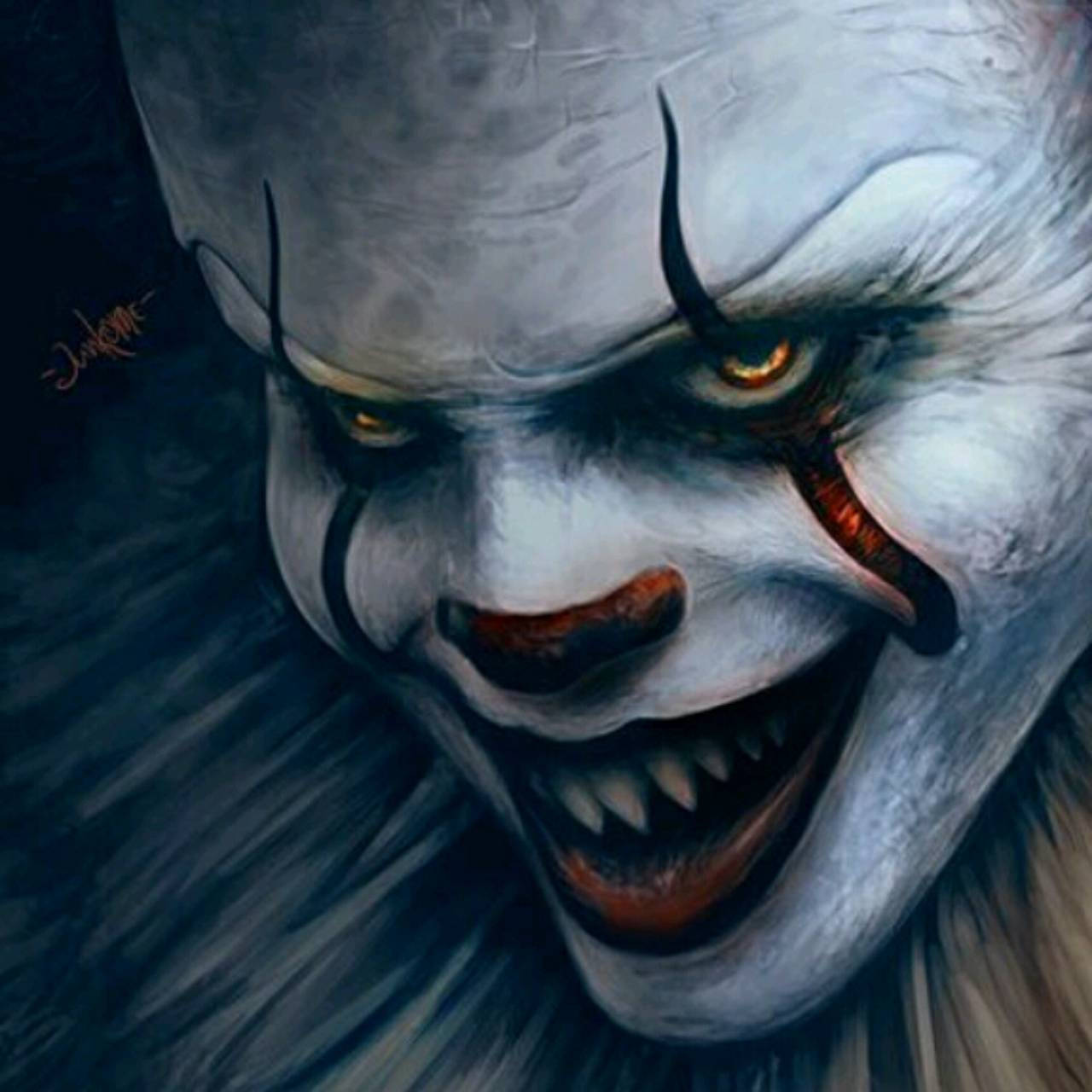 Pennywise Painting Art Wallpaper