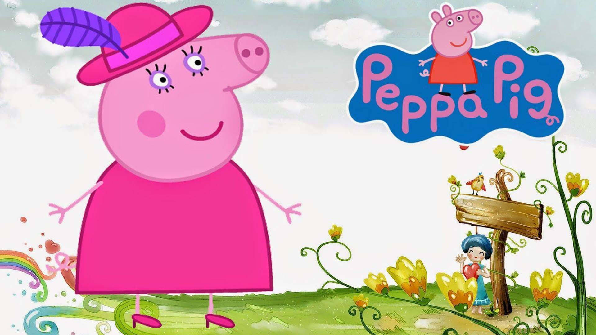 Peppa Pig Grandma Wallpaper