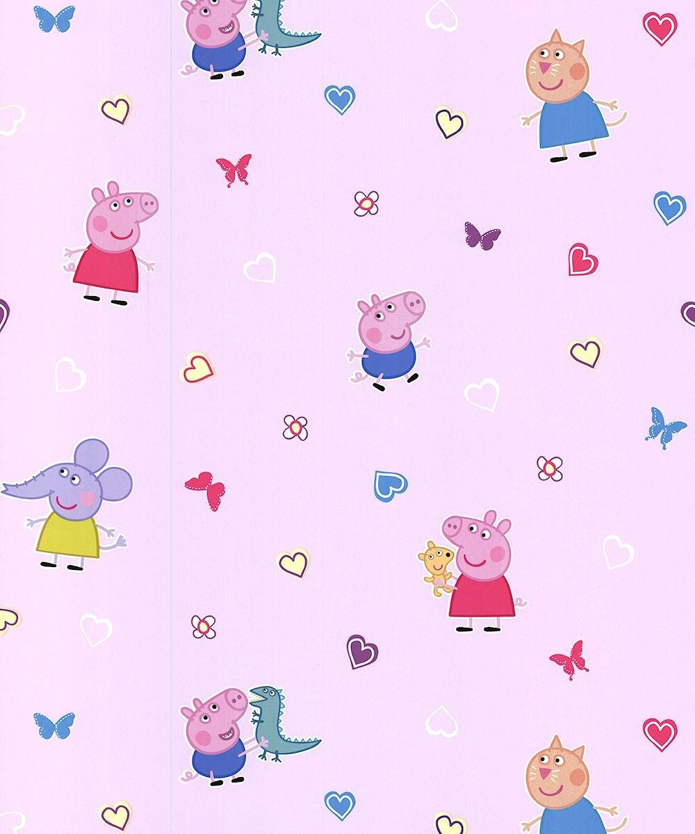 Peppa Pig Ipad Friends Wallpaper