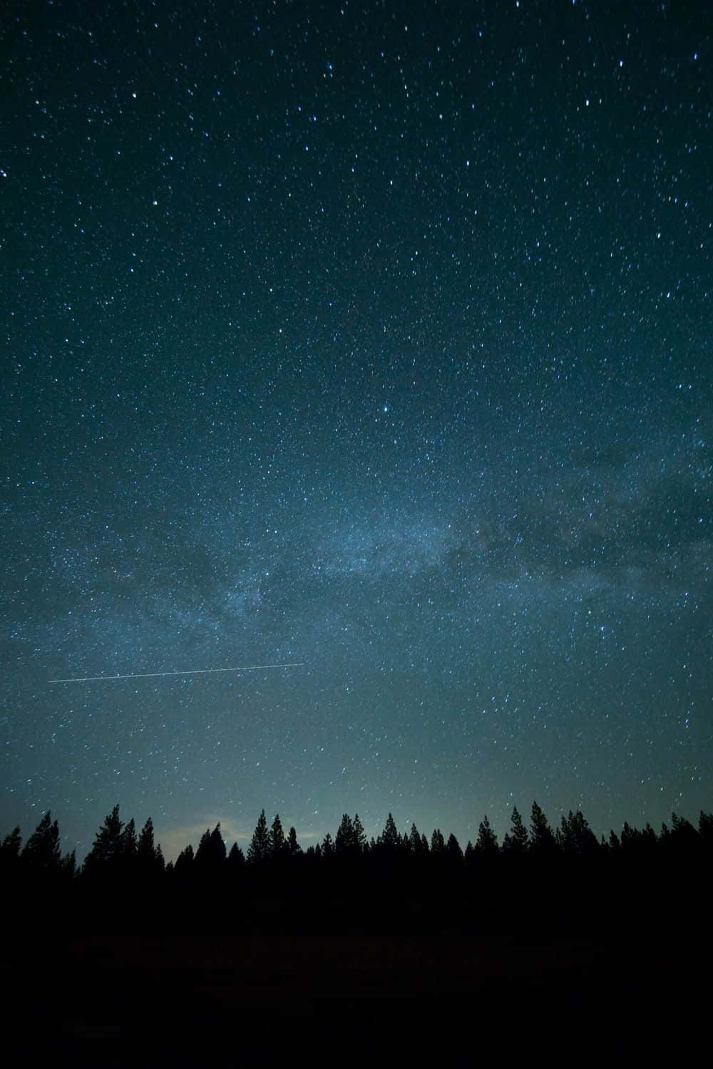 Perfect Way To Cap Your Night – Moon And Star Watching With Moon And Stars Phone Wallpaper