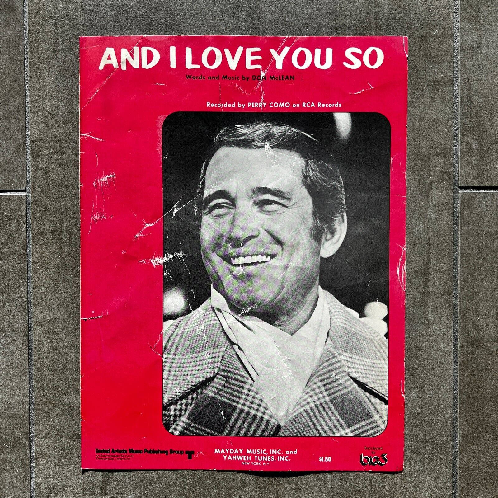 Perry Como Greatest Hit Album Wallpaper