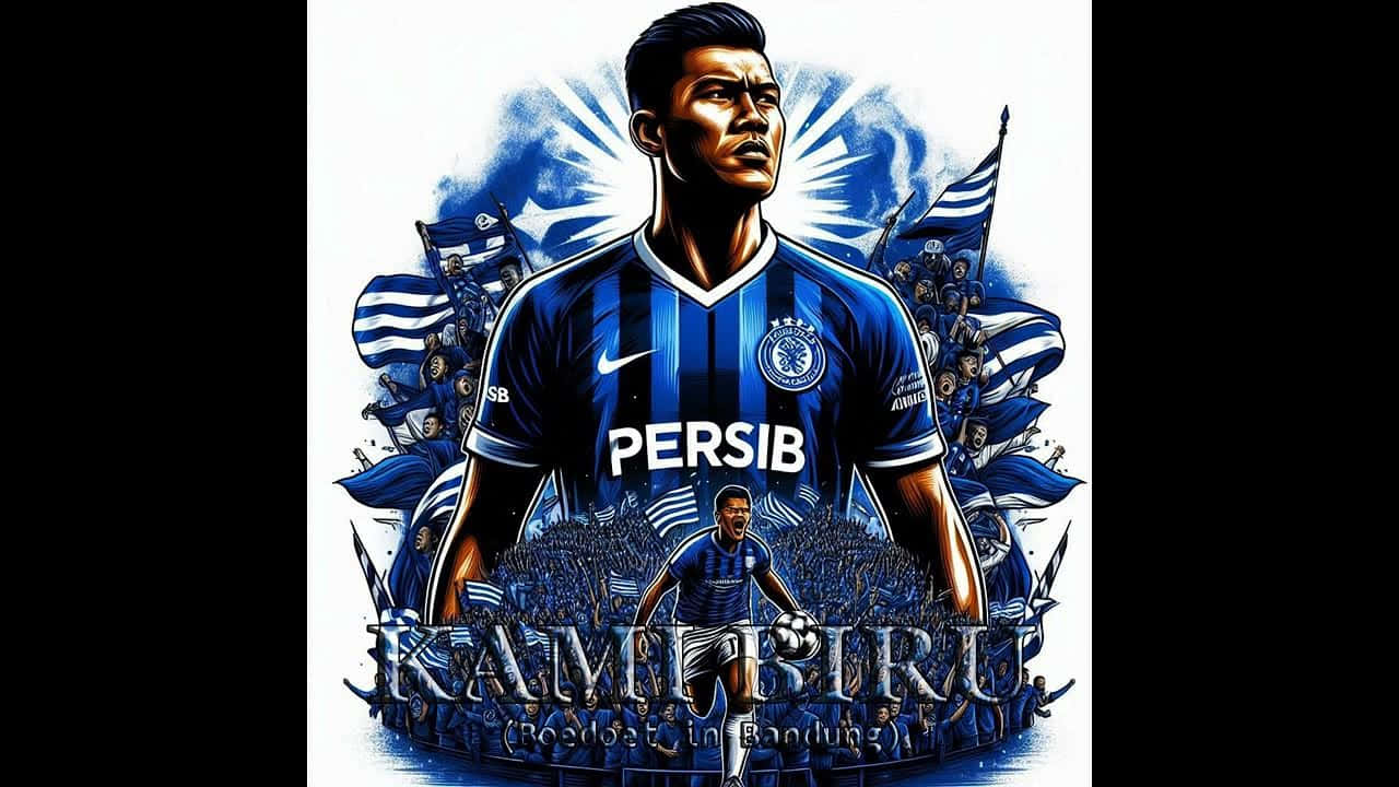 Persib Bandung Football Artwork Wallpaper