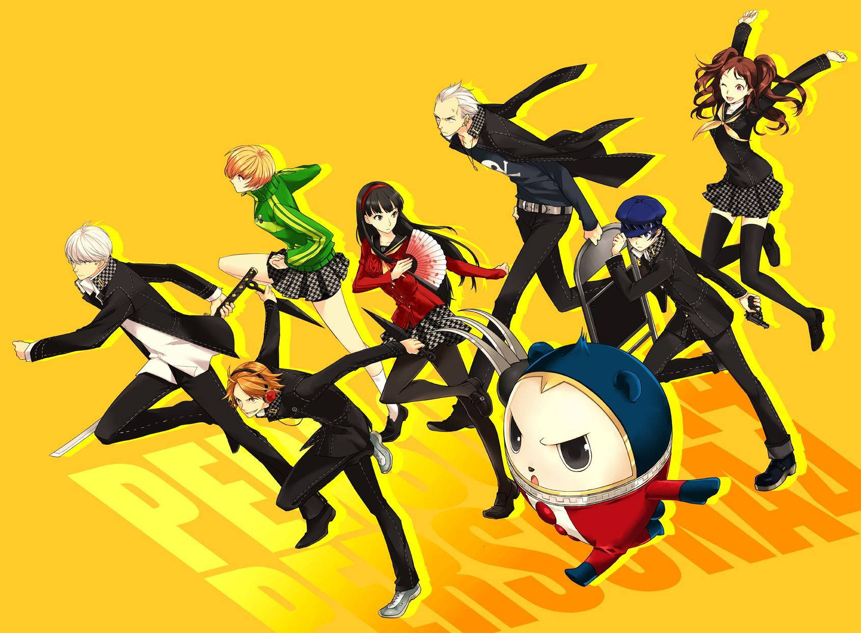 Persona 4 Heroes Fun Run Wallpaper