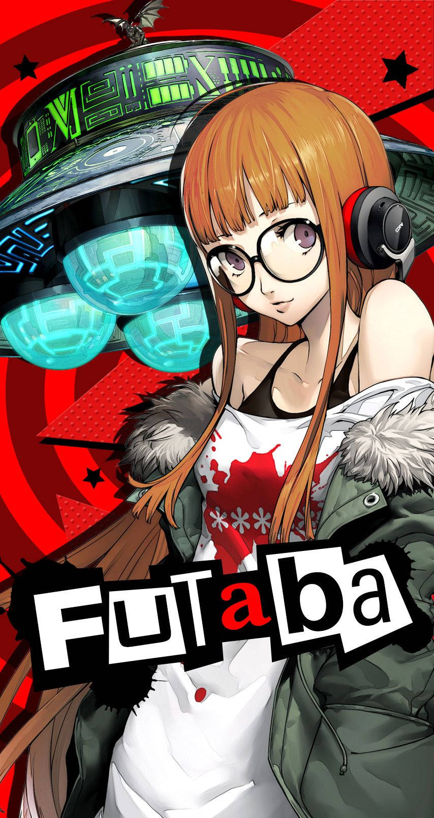 Persona Futuba Anime Cover Wallpaper