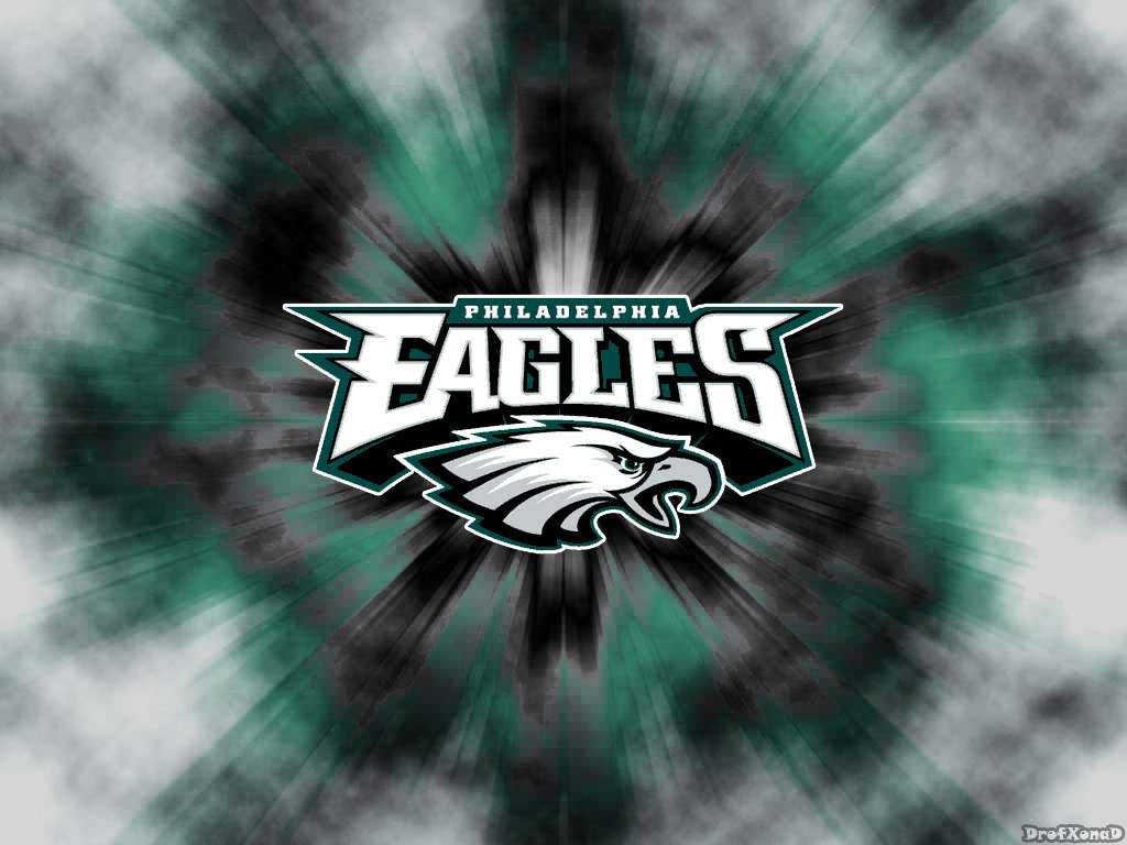 Philadelphia Eagles In Dye Wallpaper