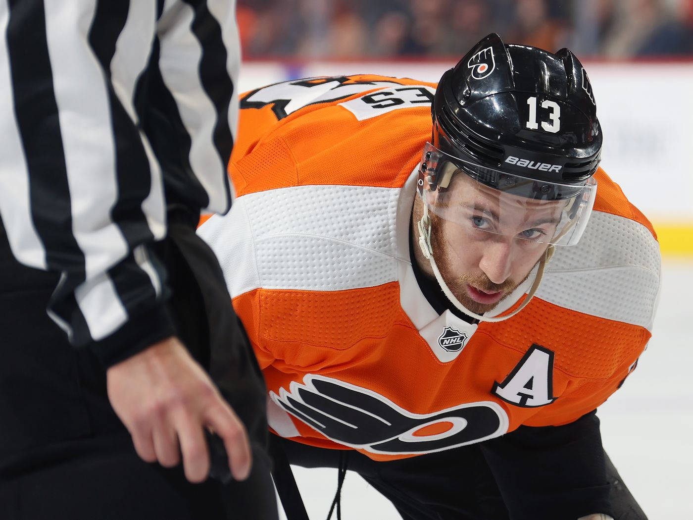 Philadelphia Flyers Number 13 Player Kevin Hayes Wallpaper