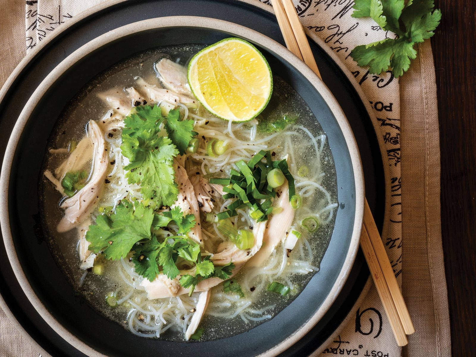 Pho Chicken Noodle Soup Wallpaper