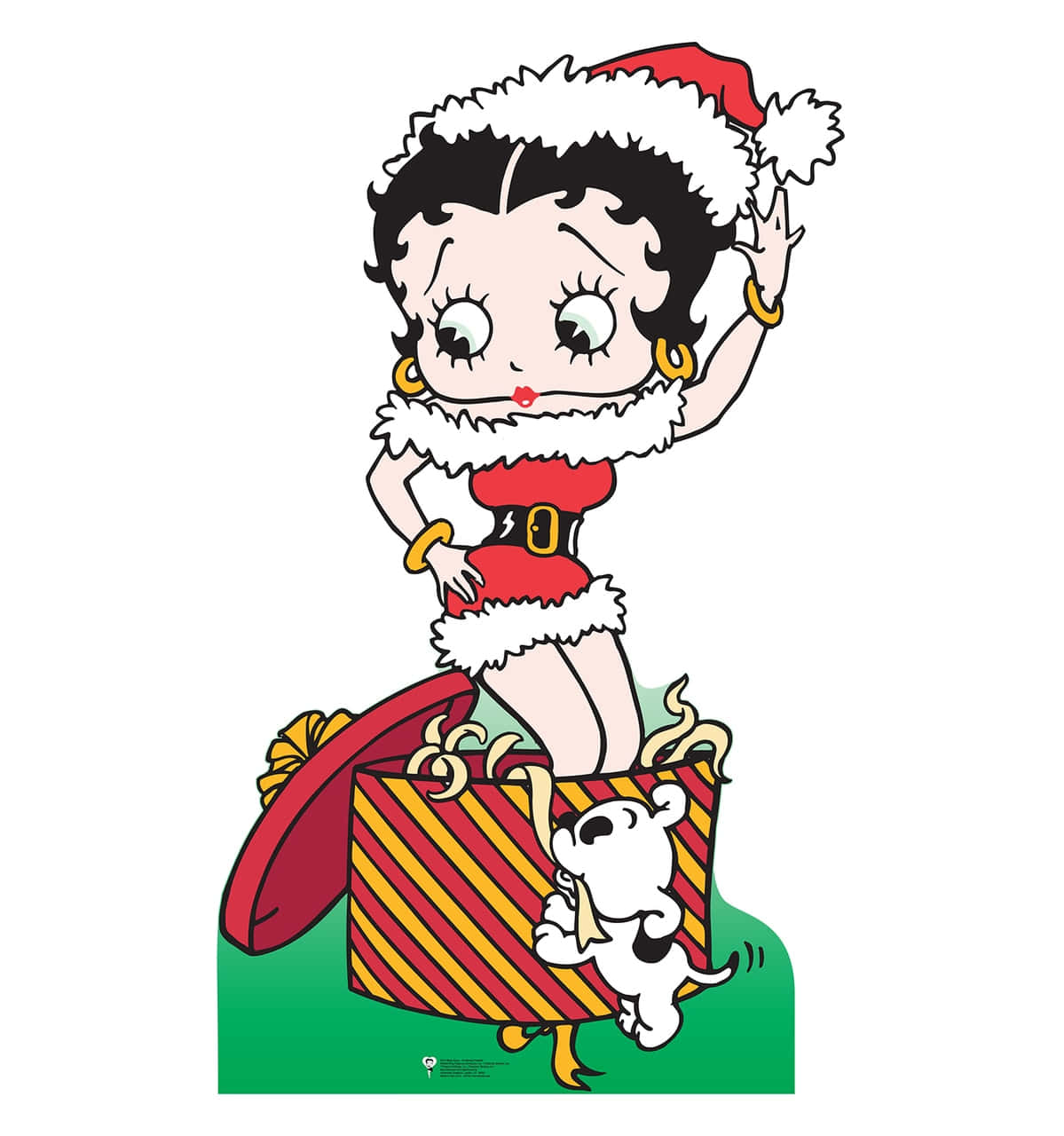 Photo Betty Boop In The Holiday Spirit. Wallpaper