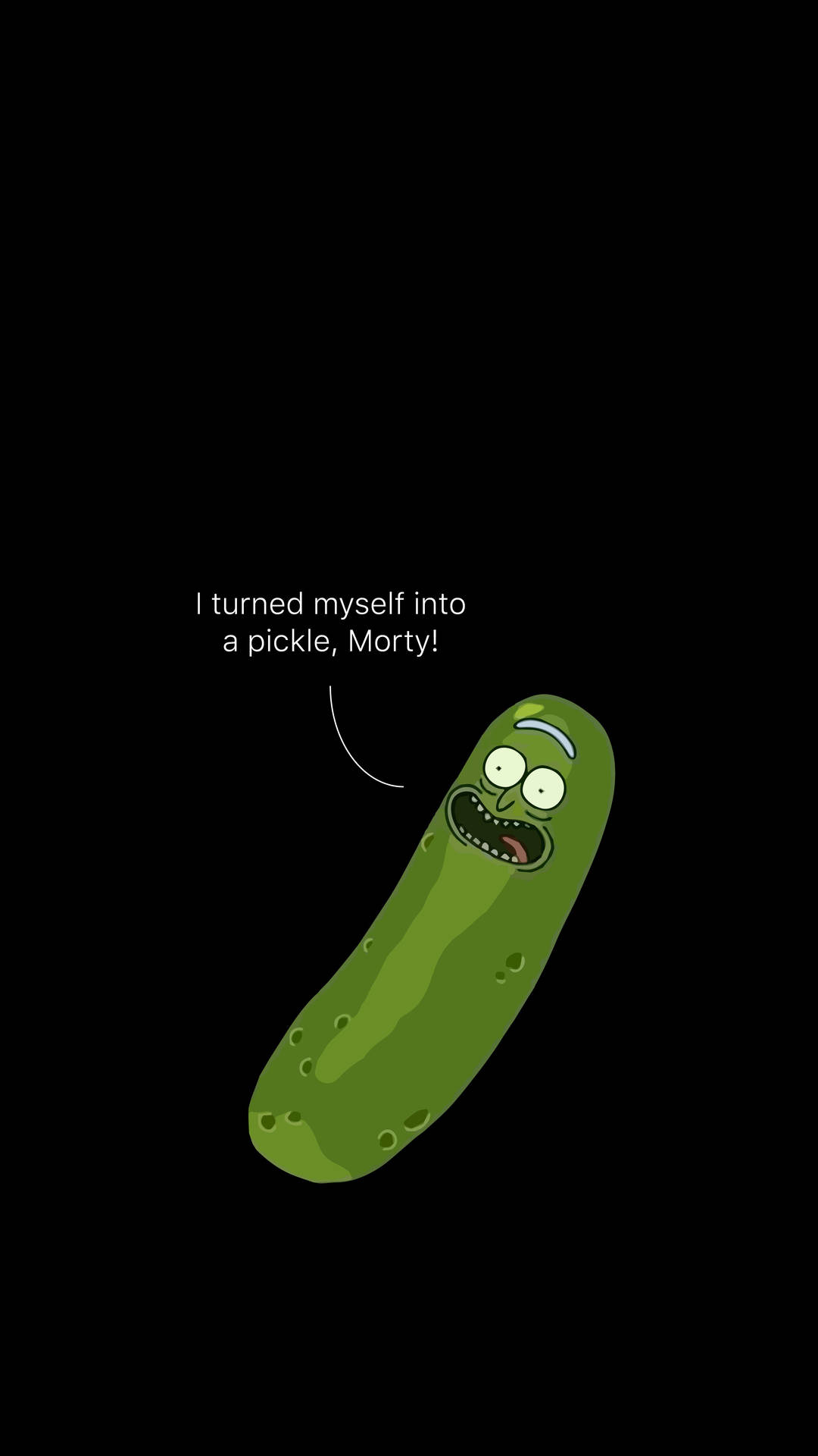 Download free Pickle Rick Screaming Wallpaper - MrWallpaper.com