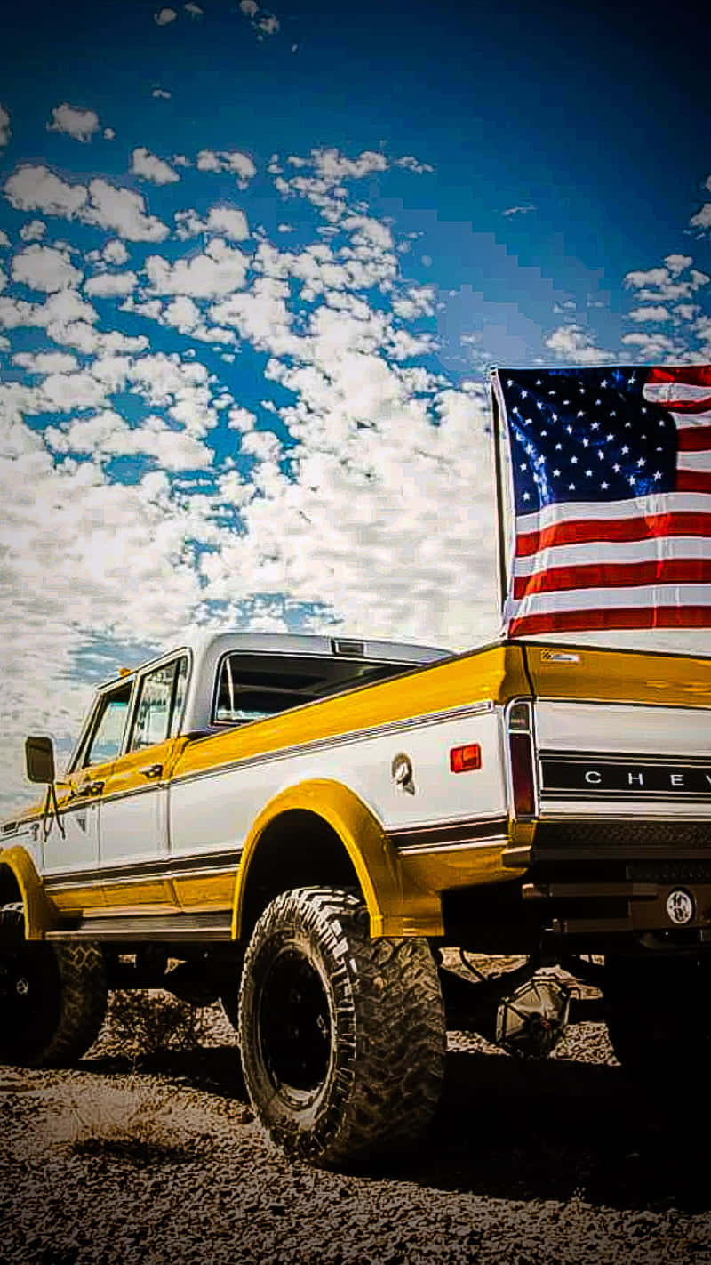 Pickup Truck Yellow Chevrolet Ck Wallpaper