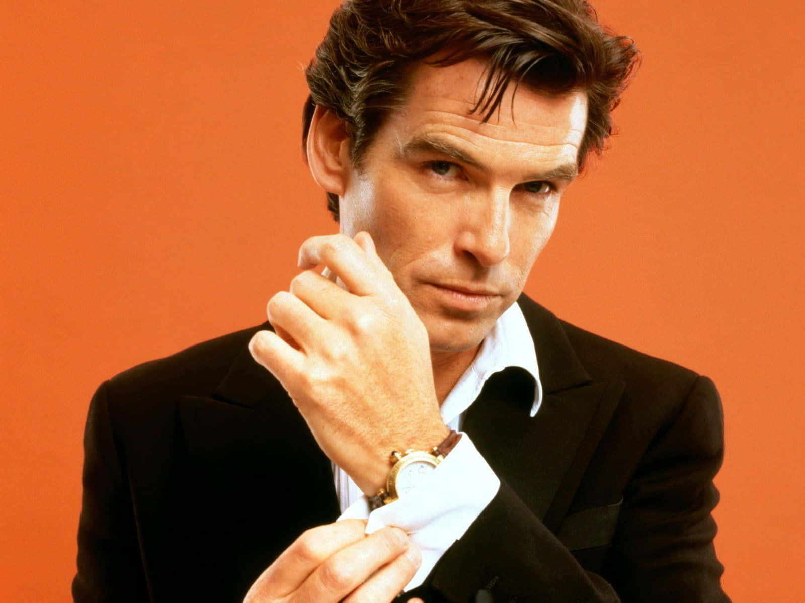 Pierce Brosnan In The Movie The World Is Not Enough Wallpaper