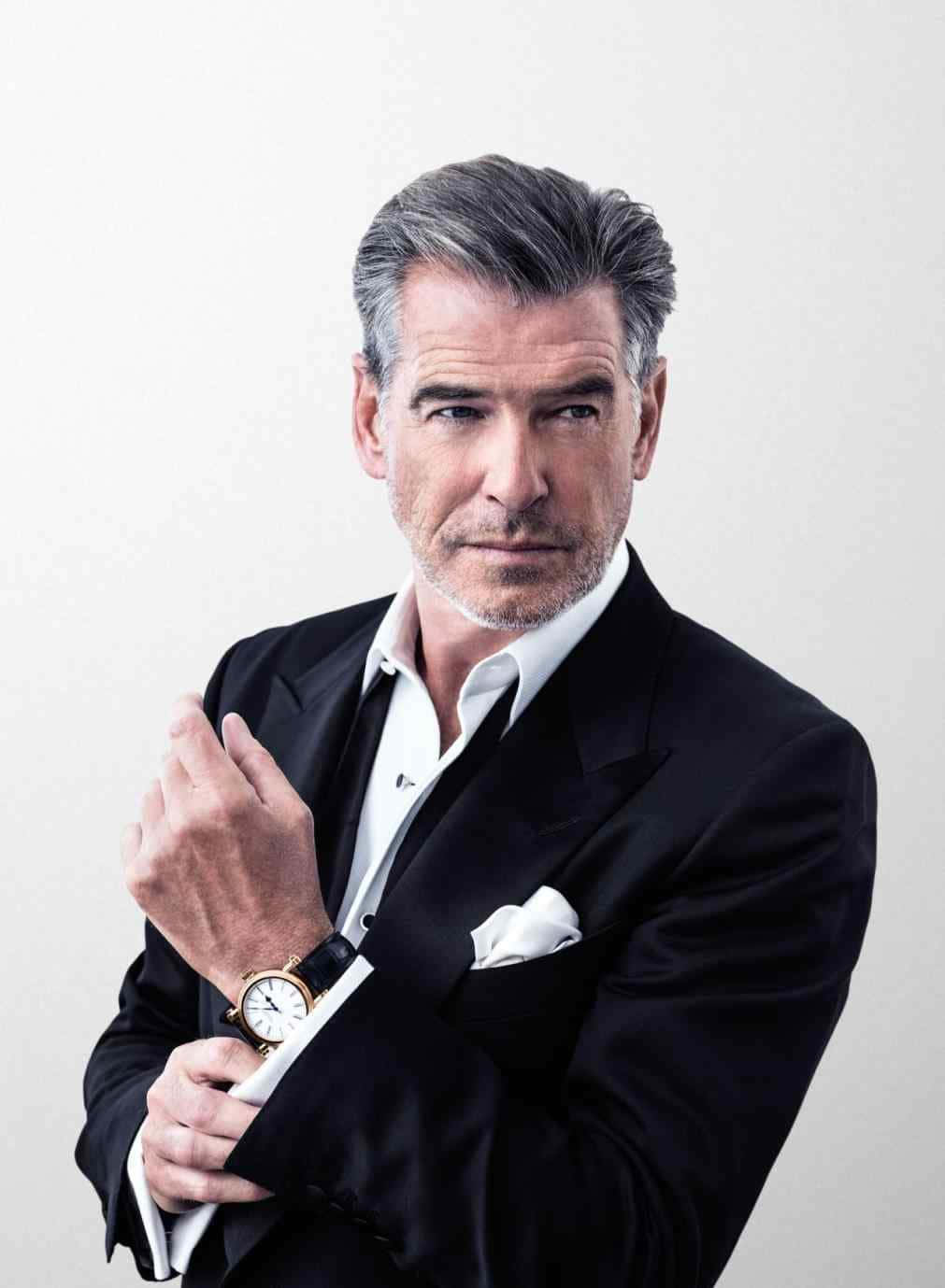 Pierce Brosnan Looking Handsome In A White Shirt And Sunglasses. Wallpaper