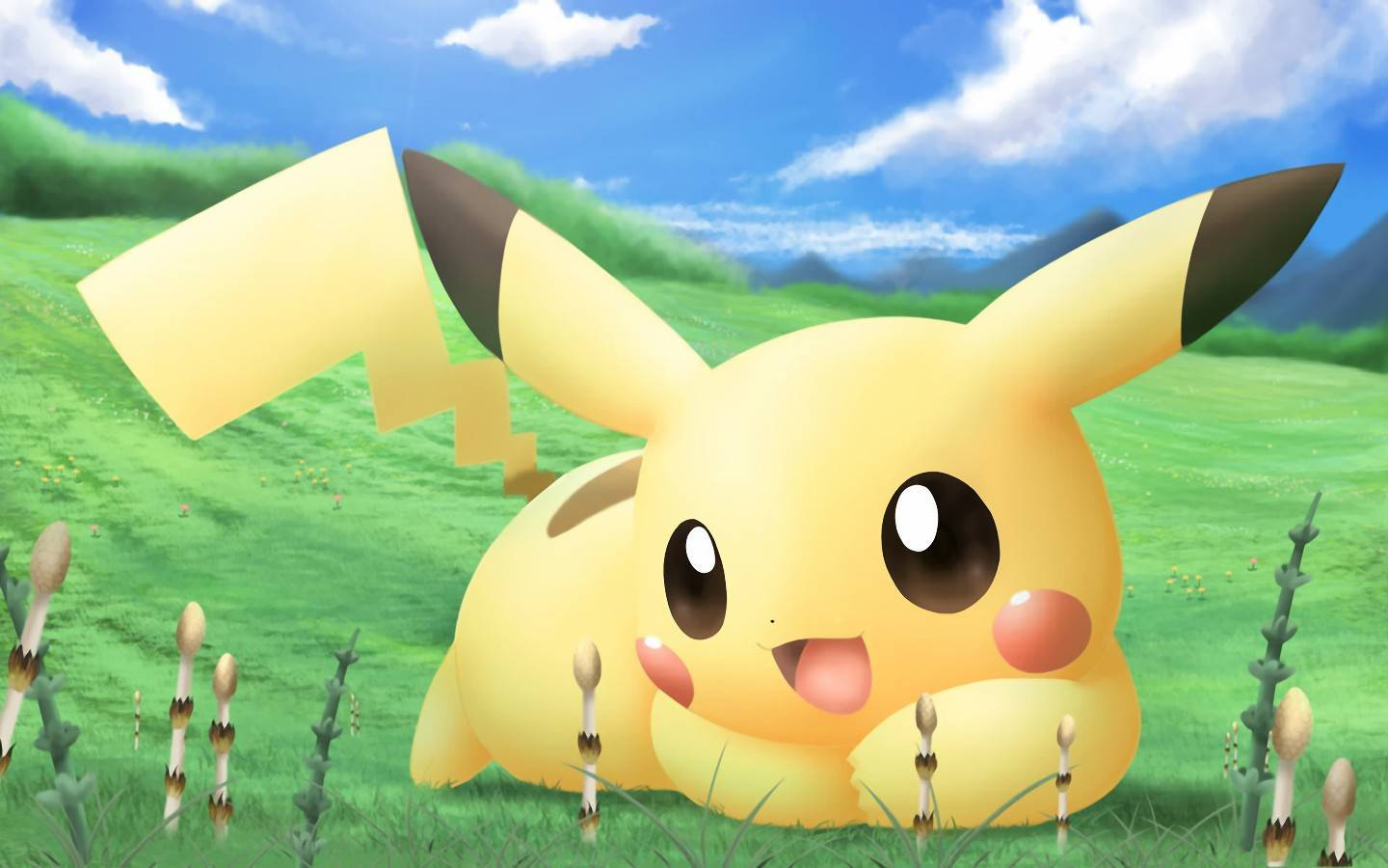 Pikachu 3d Adorable Electric Pokémon Wallpaper