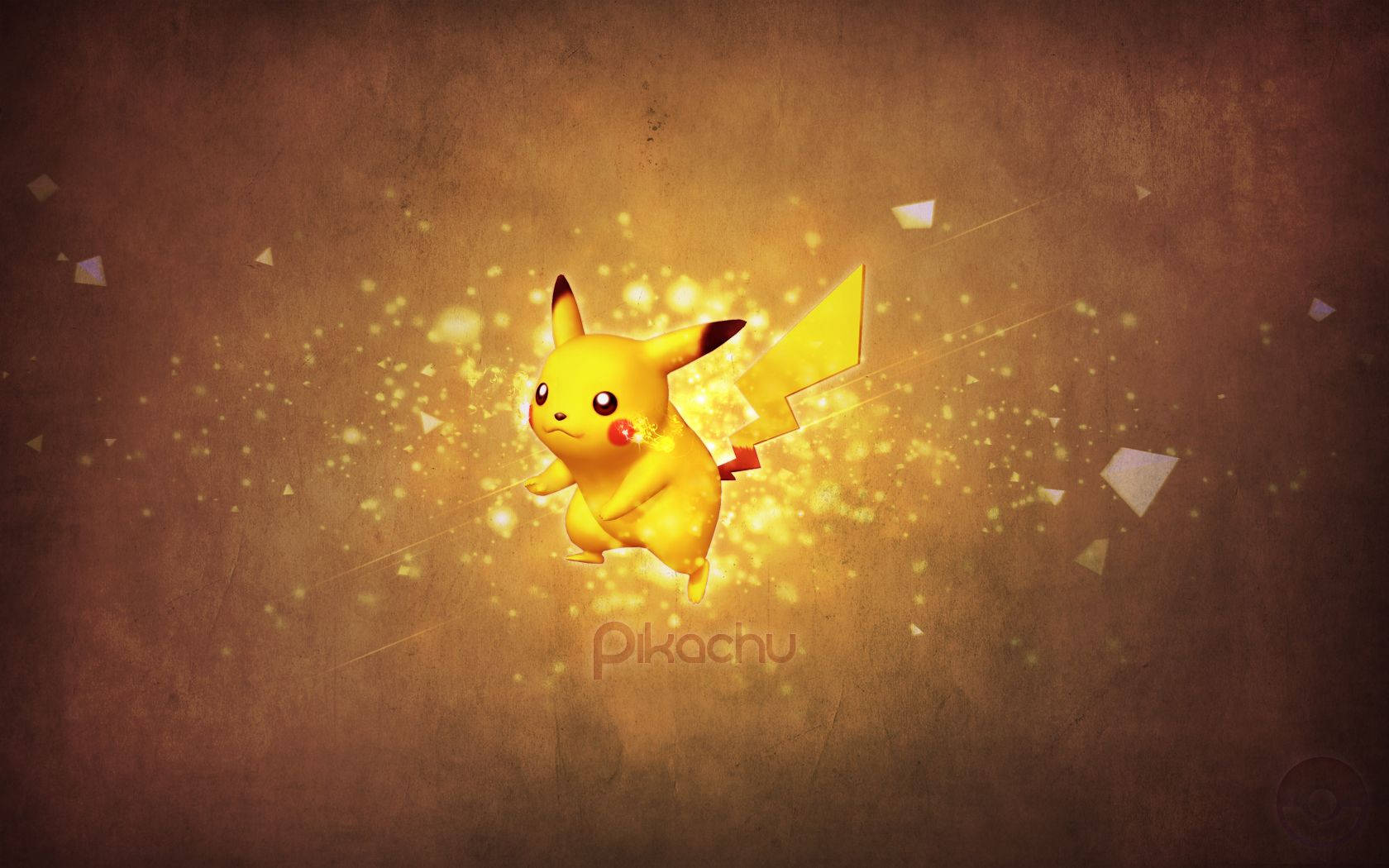 Pikachu 3d Starter Pokémon Wallpaper