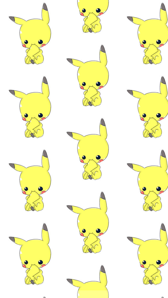 Pikachu Iphone Fanart Wallpaper