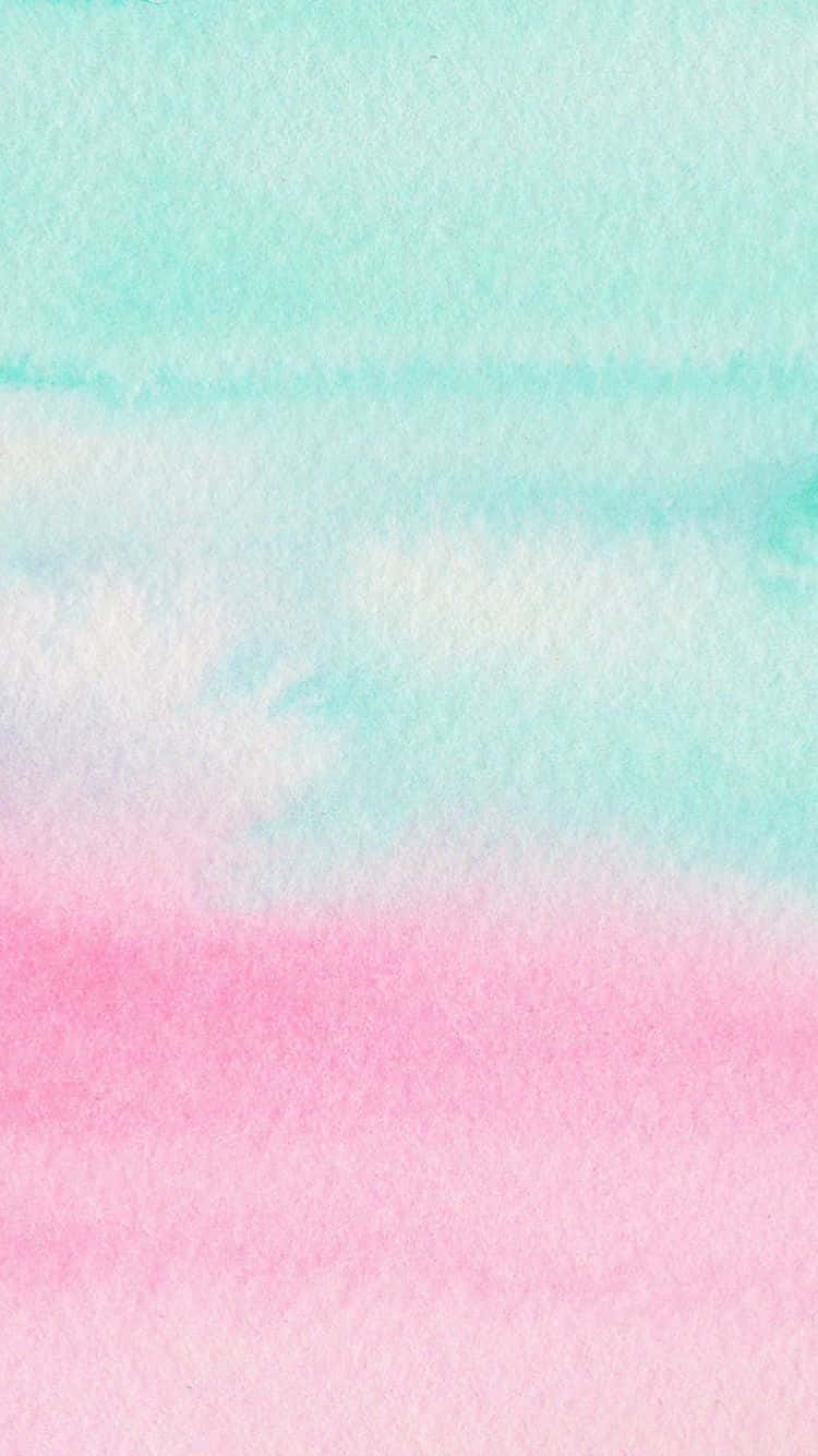 Pink And Teal- Wallpaper Wallpaper