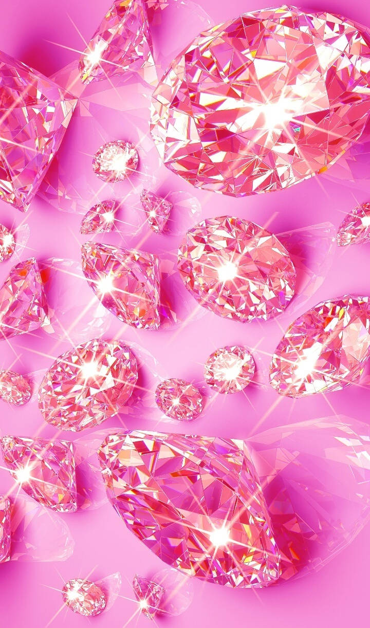 Pink Diamond's Radiant Brilliance Wallpaper