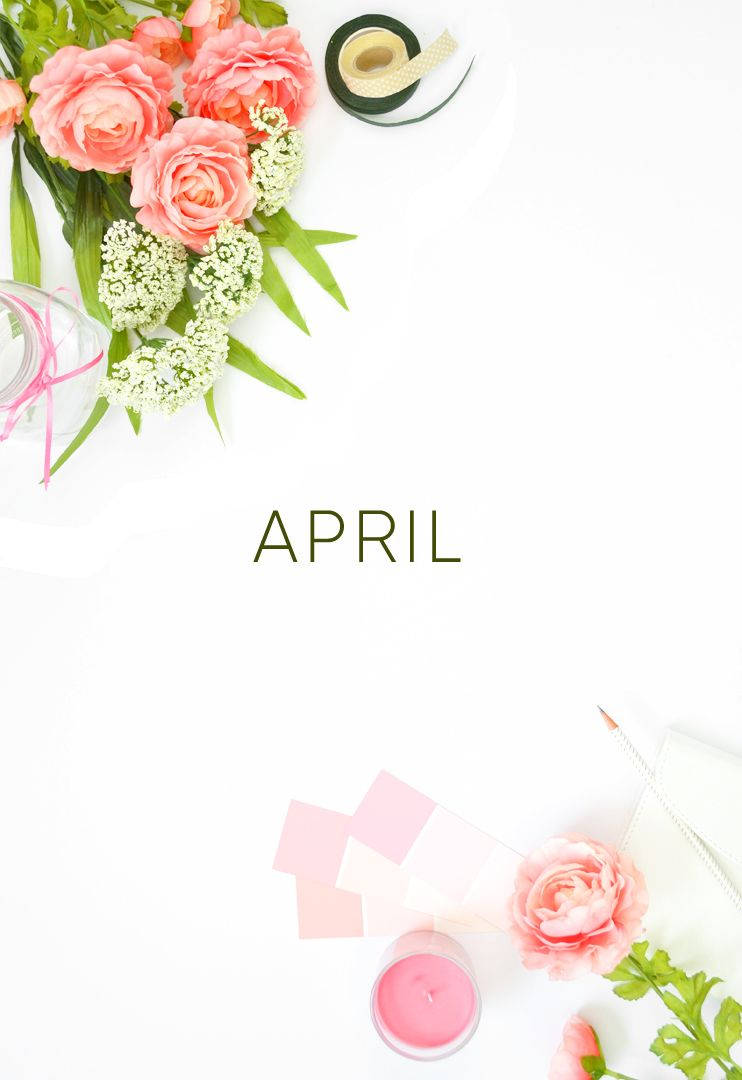 Pink Flowers In April Wallpaper