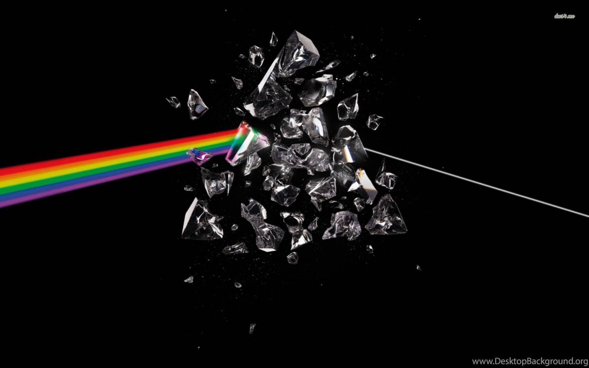 Wallpaper Prism, Rock, Art, Space, Triangle, The Dark Side of the Moon,  Pink Floyd, Music for mobile and desktop, section музыка, resolution  1920x1080 - download