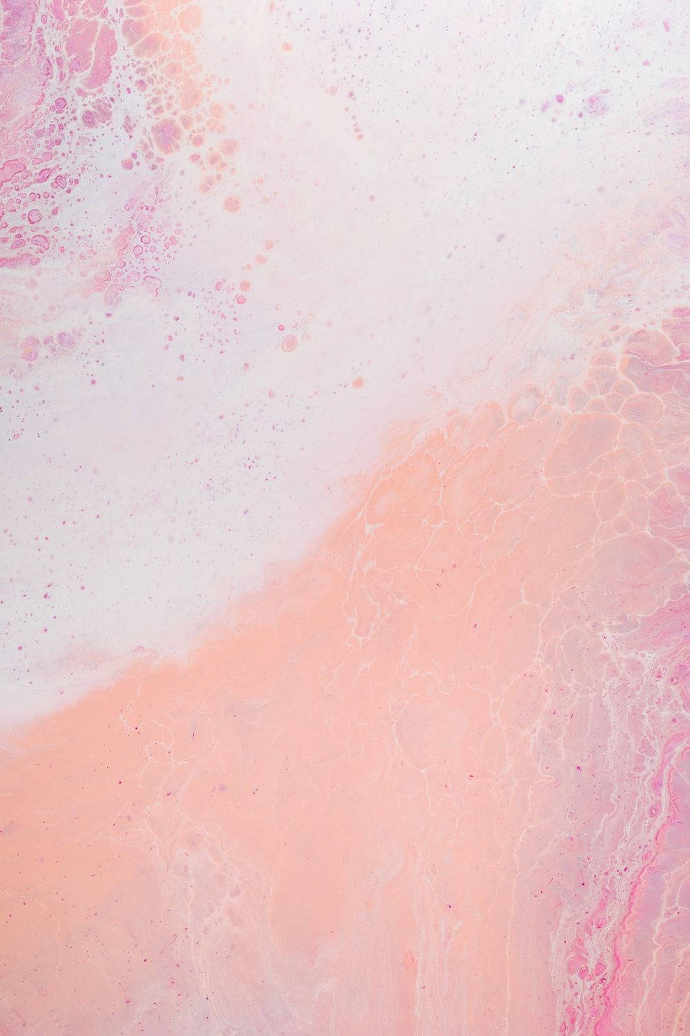 Pink Ocean Cute Tablet Background Wallpaper