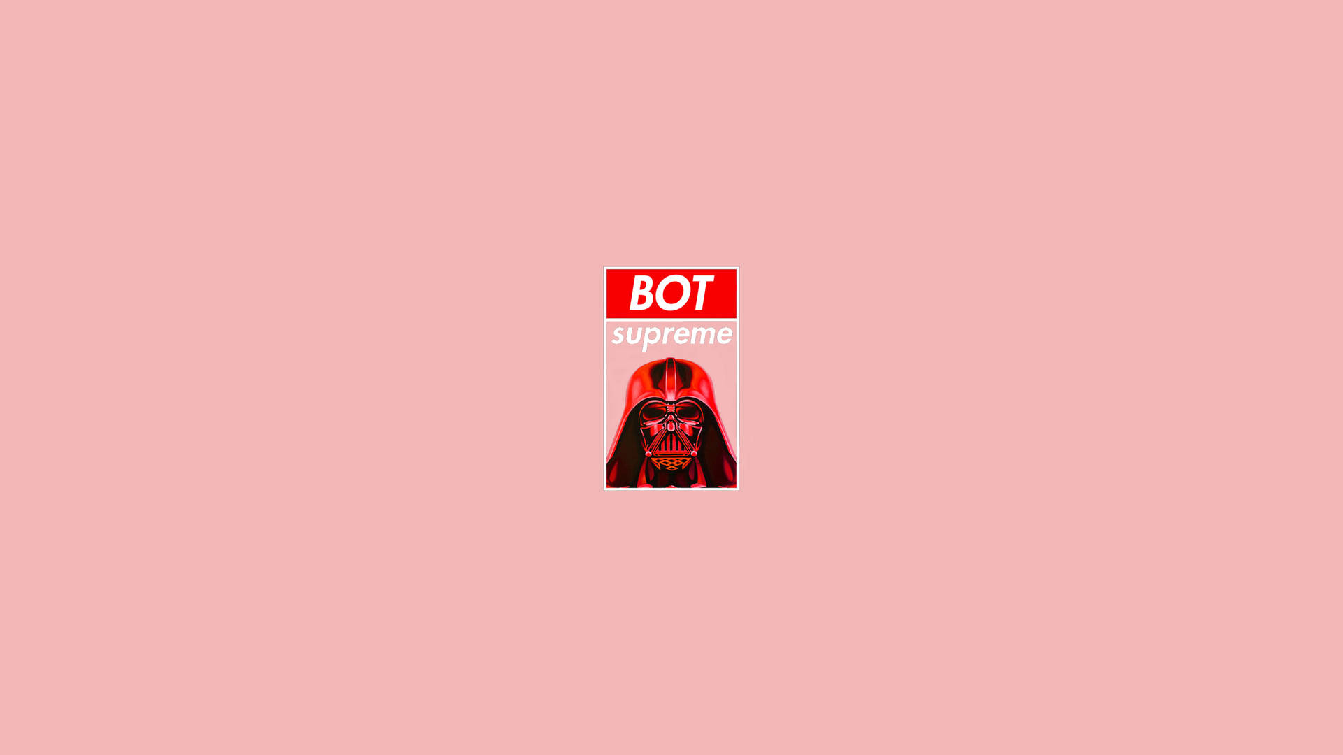 Pink Supreme Vader Laptop Wallpaper