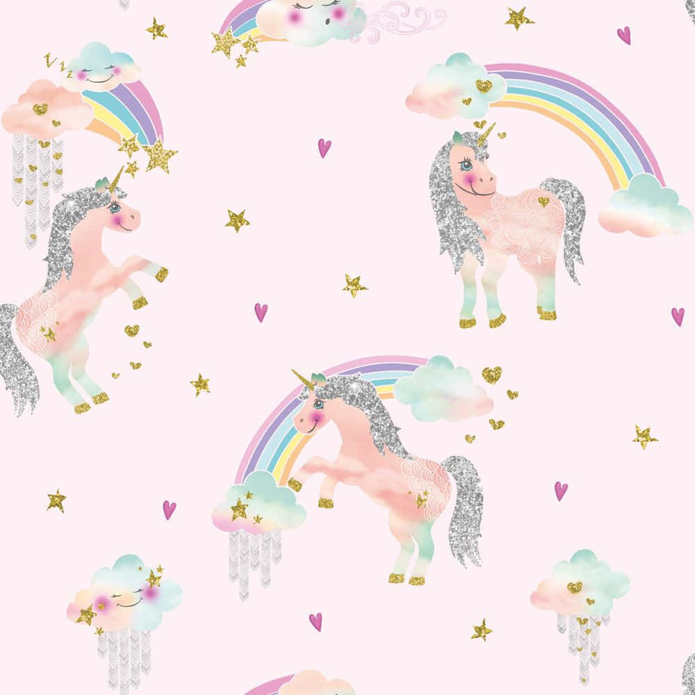 Pink Unicorn 1000 X 1000 Wallpaper