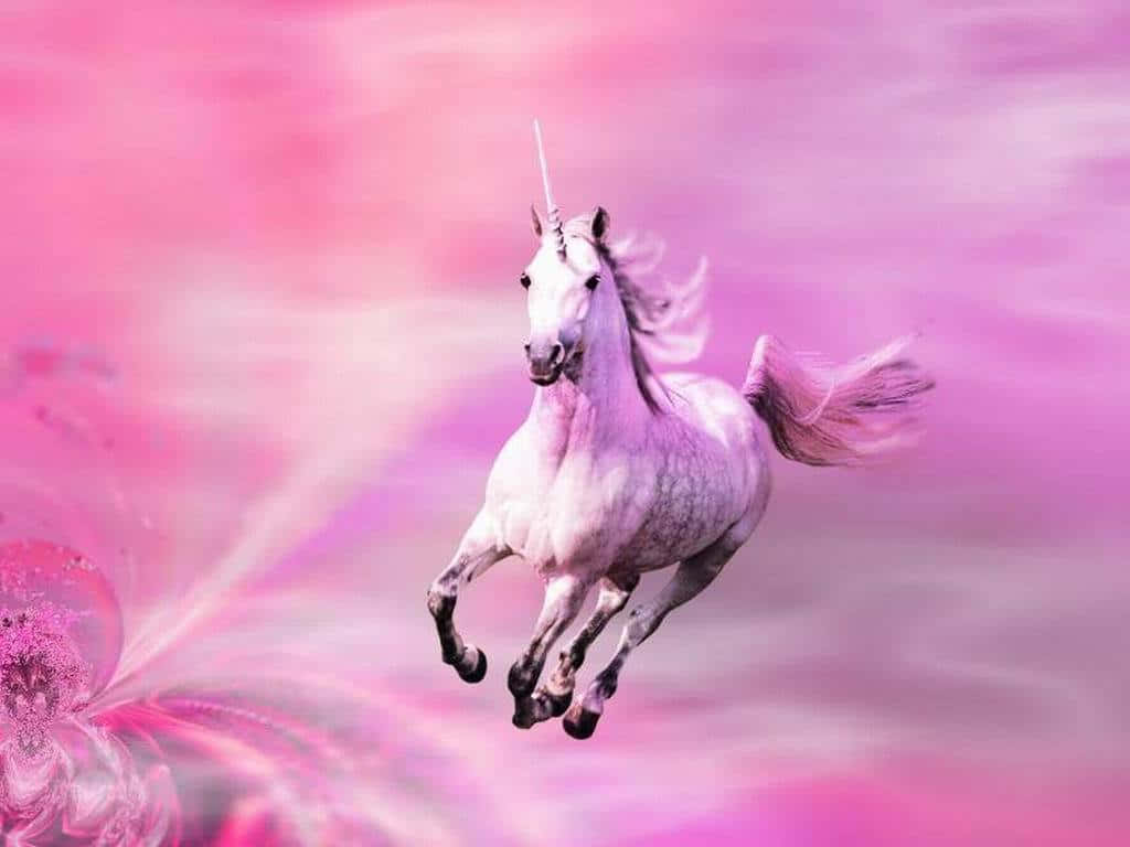 Pink Unicorn 1024 X 768 Wallpaper