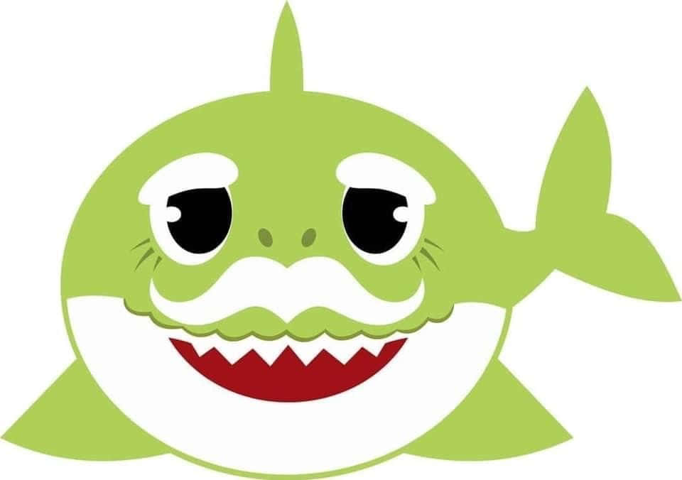 Pinkfong Baby Shark Green Grandpa Wallpaper