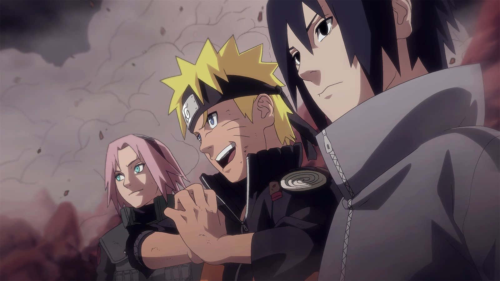 Pioneers Of Strength - Naruto Team 7 Wallpaper