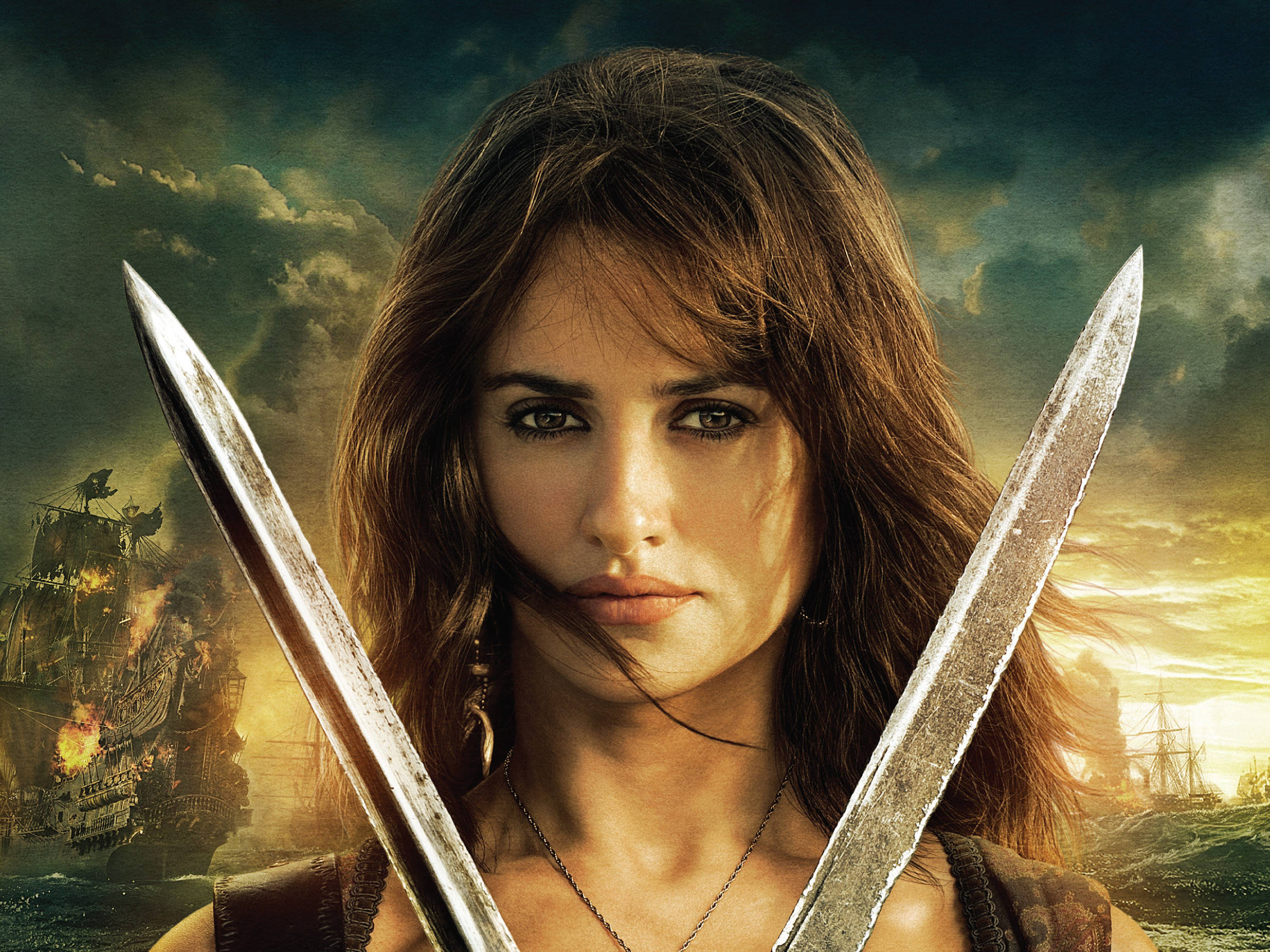 Pirates Of The Caribbean Penelope Cruz 4k Wallpaper