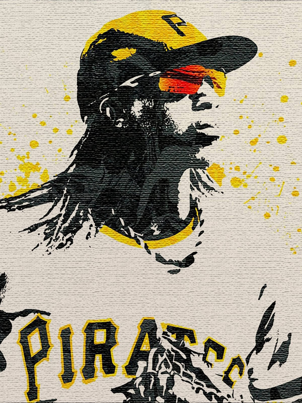 Pittsburgh Pirates Pop Art Portrait Wallpaper
