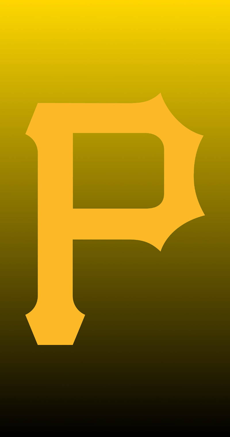 Pittsburgh Pirates Yellow Black Gradient Wallpaper