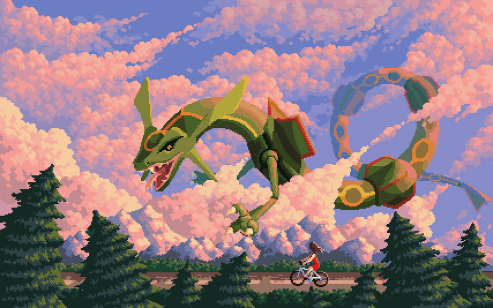 HD rayquaza wallpapers