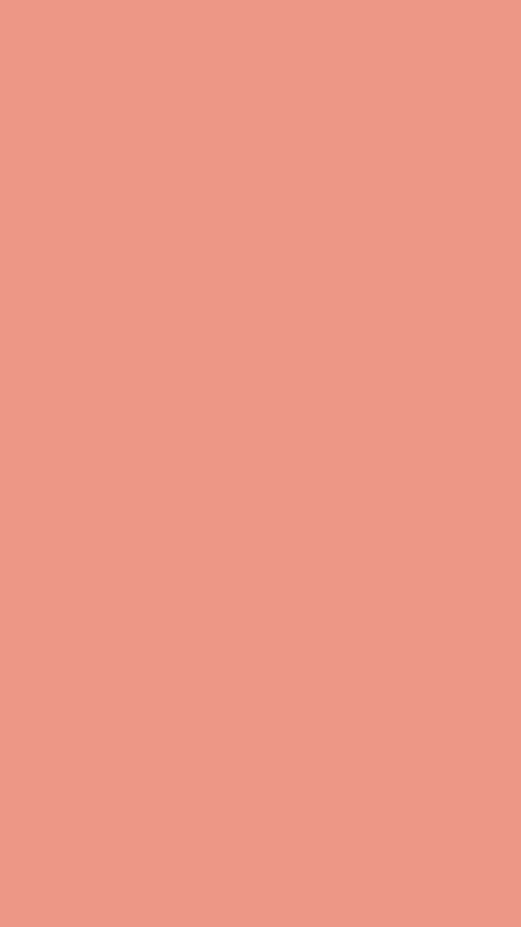 Plain Pastel Color Orange Mobile Wallpaper