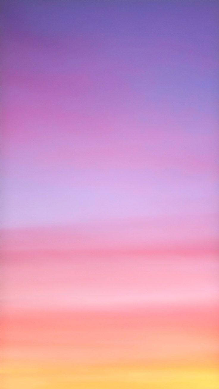 Plain Pink Purple Sky Iphone Wallpaper