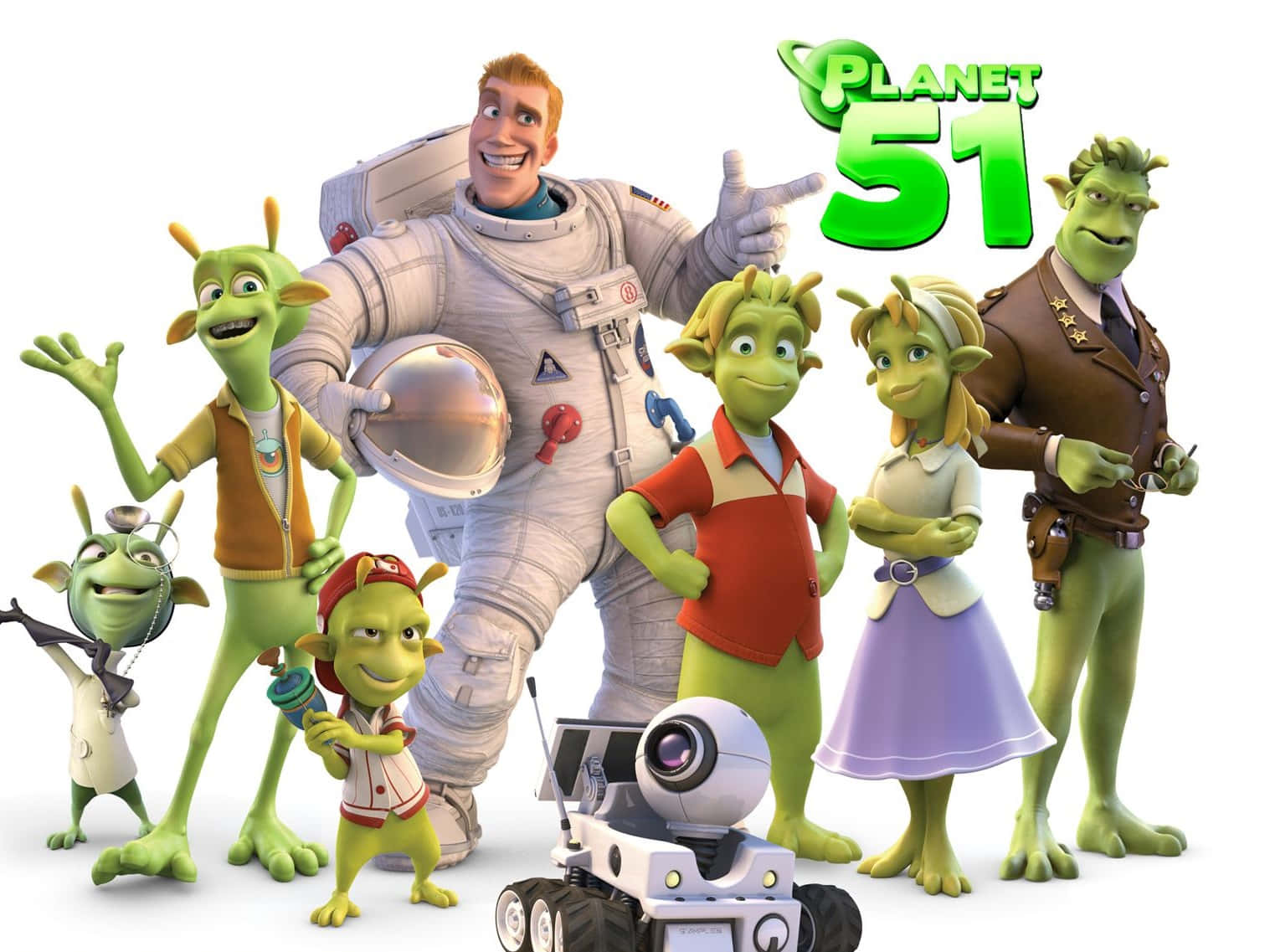 Planet 51 Alien Squad Wallpaper