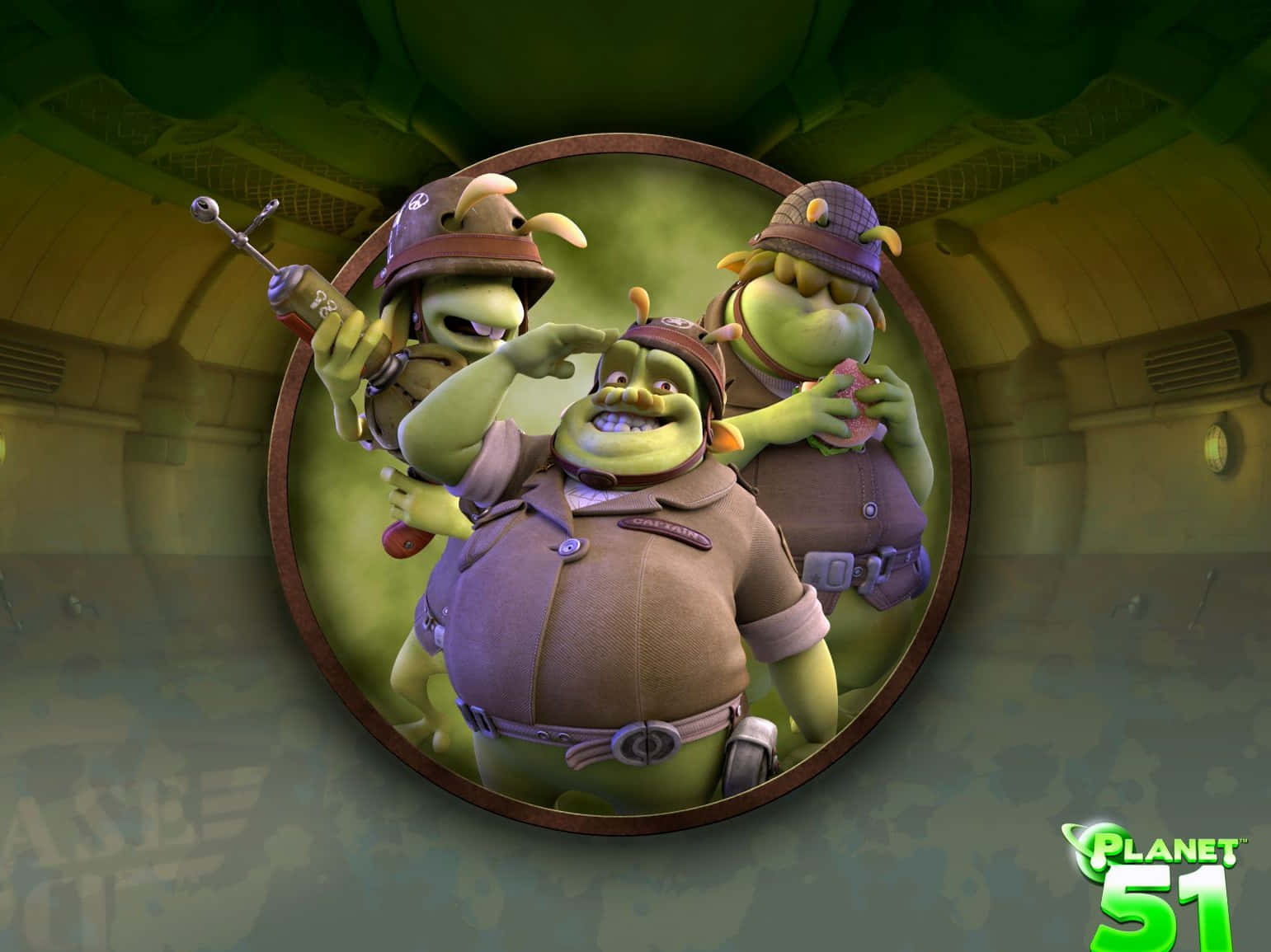 Planet 51 Alien Squad Wallpaper