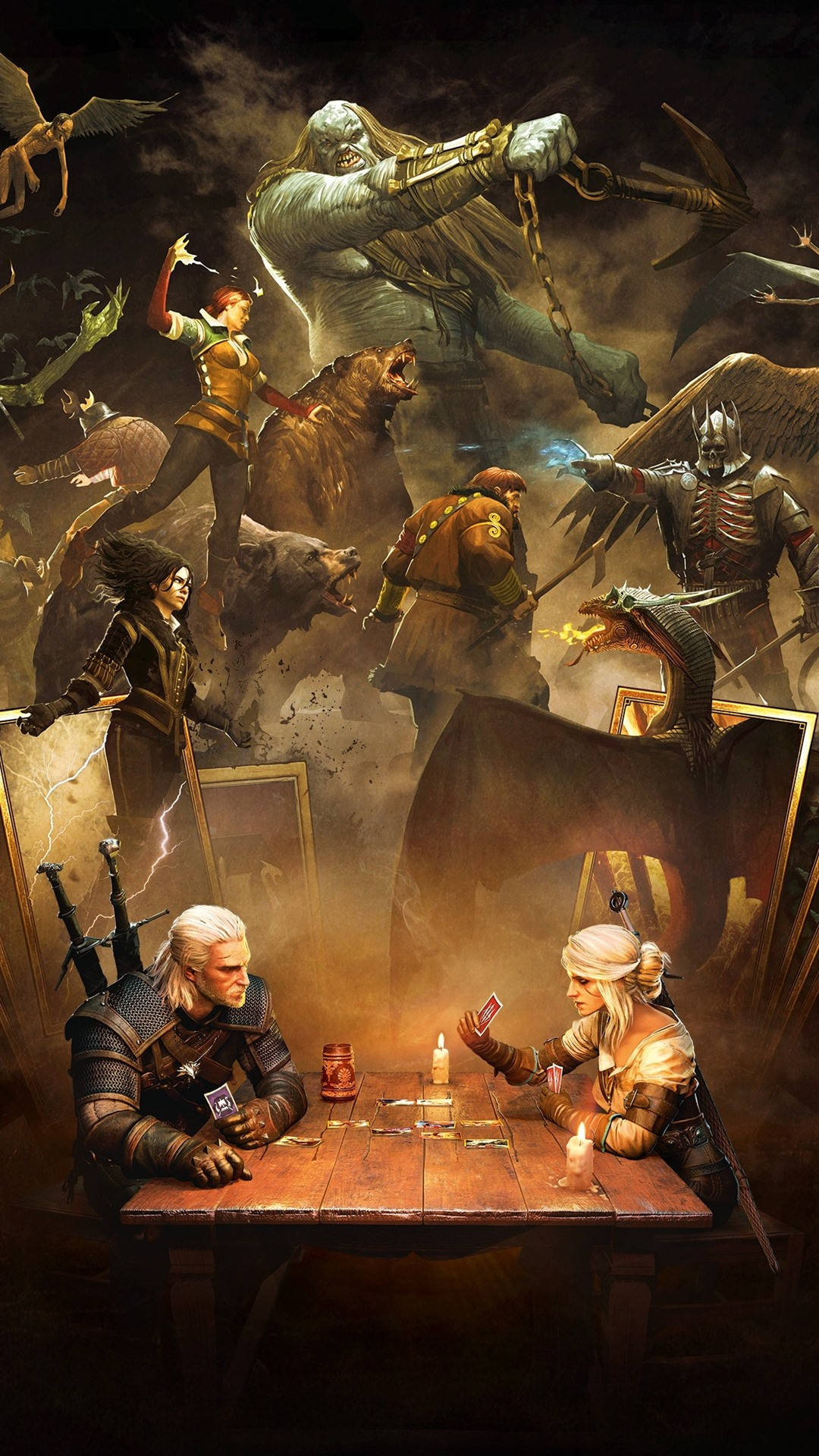 Download free Playing Cards Witcher 3 Android Wallpaper - MrWallpaper.com