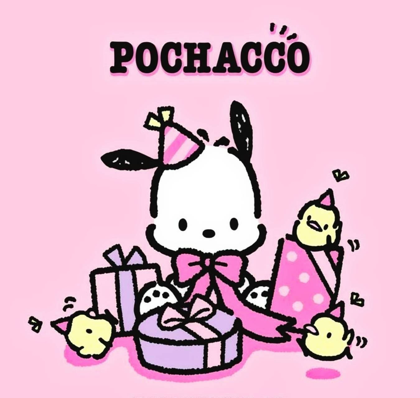 Pochacco With The Pi-chans Wallpaper