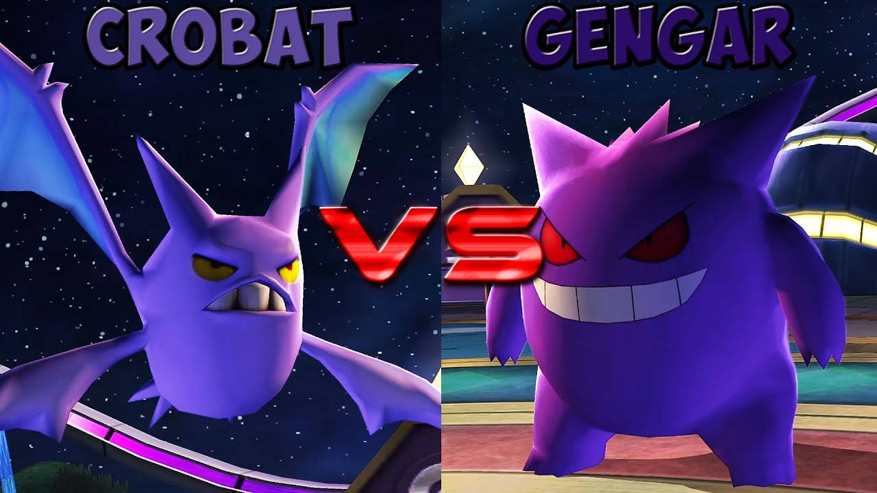 Pokémon Crobat Vs Gengar Wallpaper